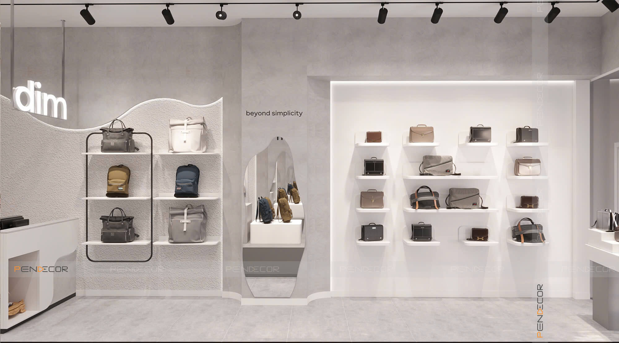 Thiết Kế Shop Phụ Kiện	DIM