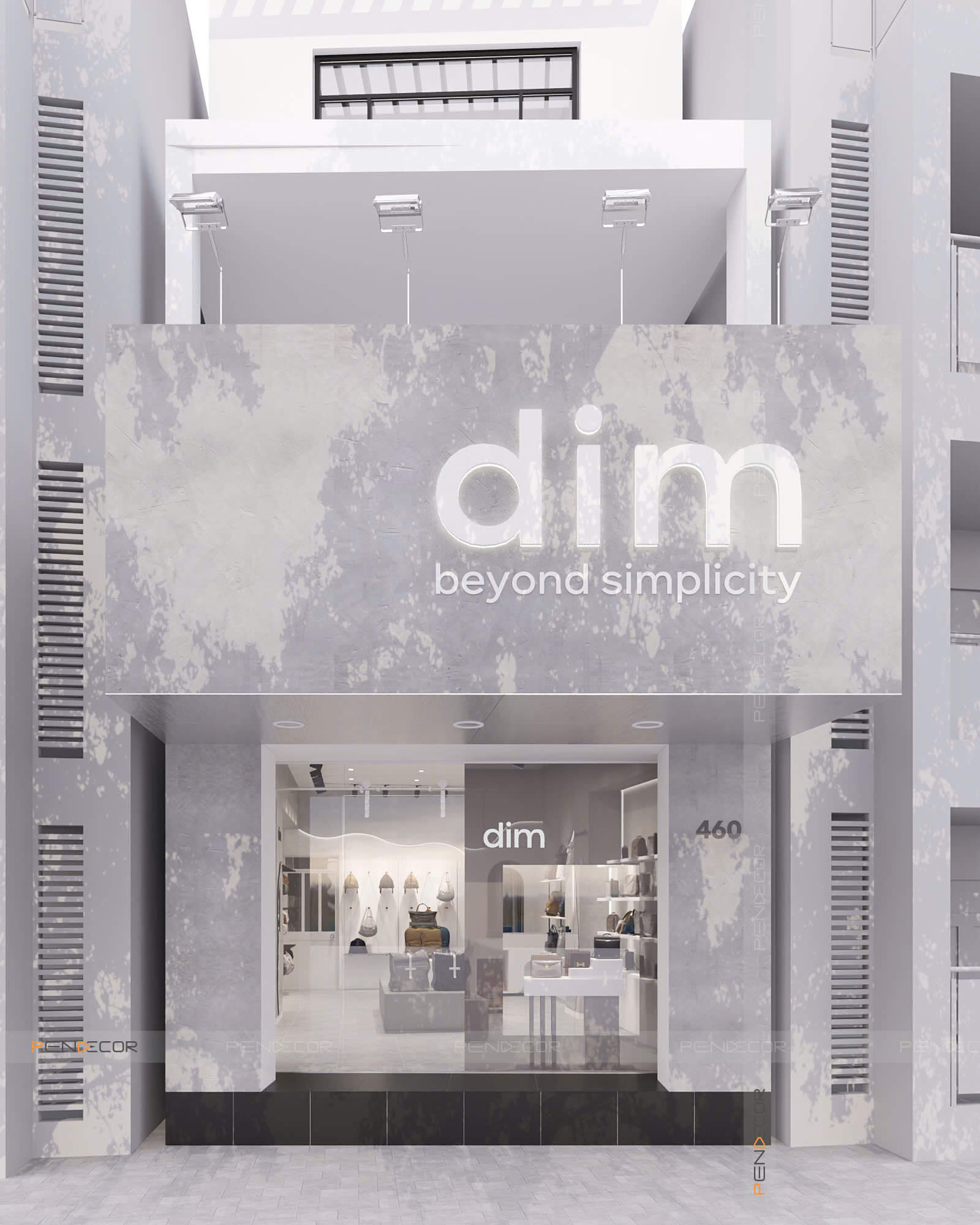 Thiết Kế Shop Phụ Kiện	DIM