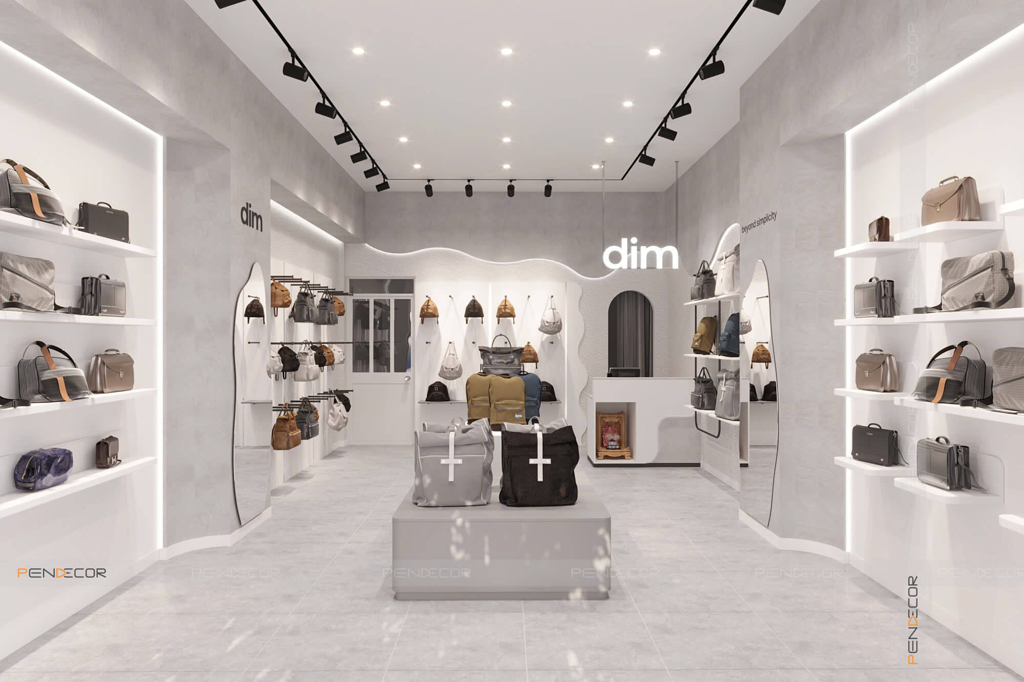 Thiết Kế Shop Phụ Kiện	DIM