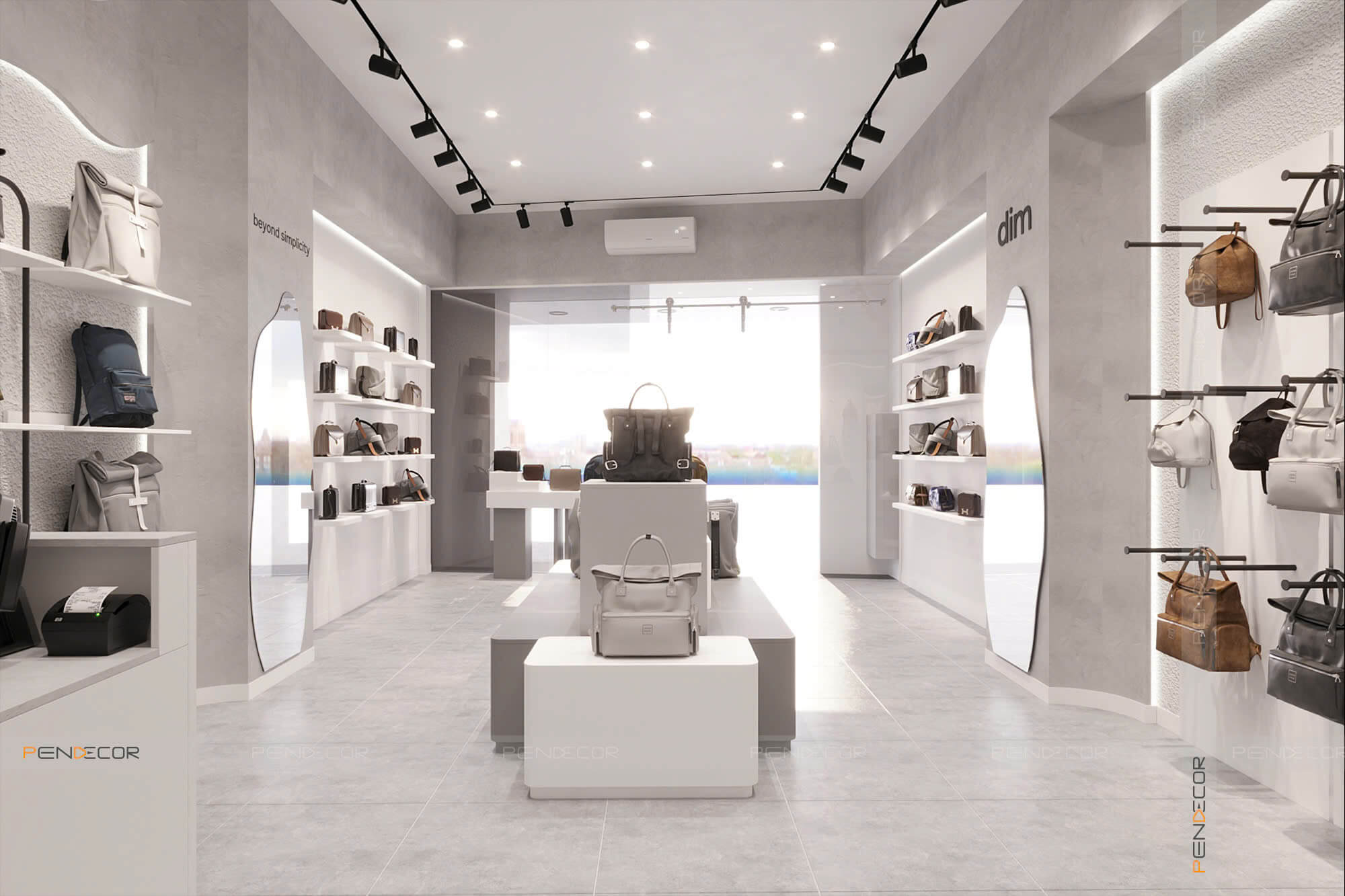 Thiết Kế Shop Phụ Kiện	DIM