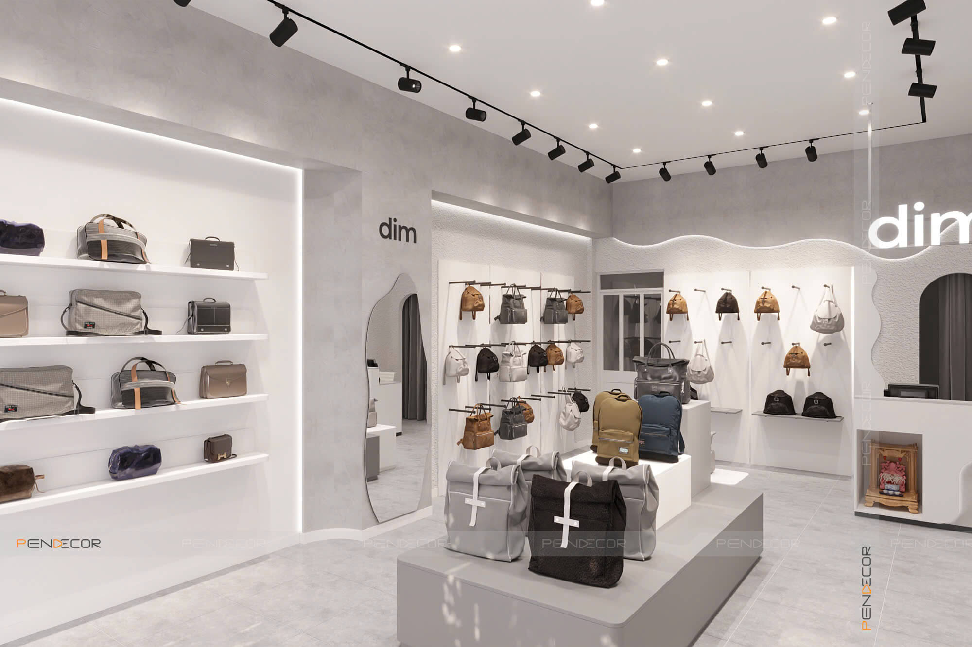 Thiết Kế Shop Phụ Kiện	DIM