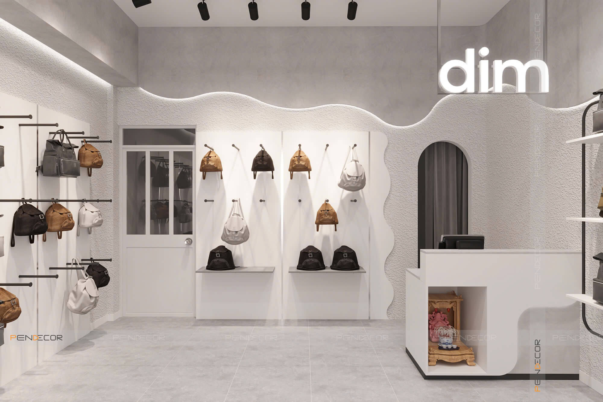 Thiết Kế Shop Phụ Kiện	DIM