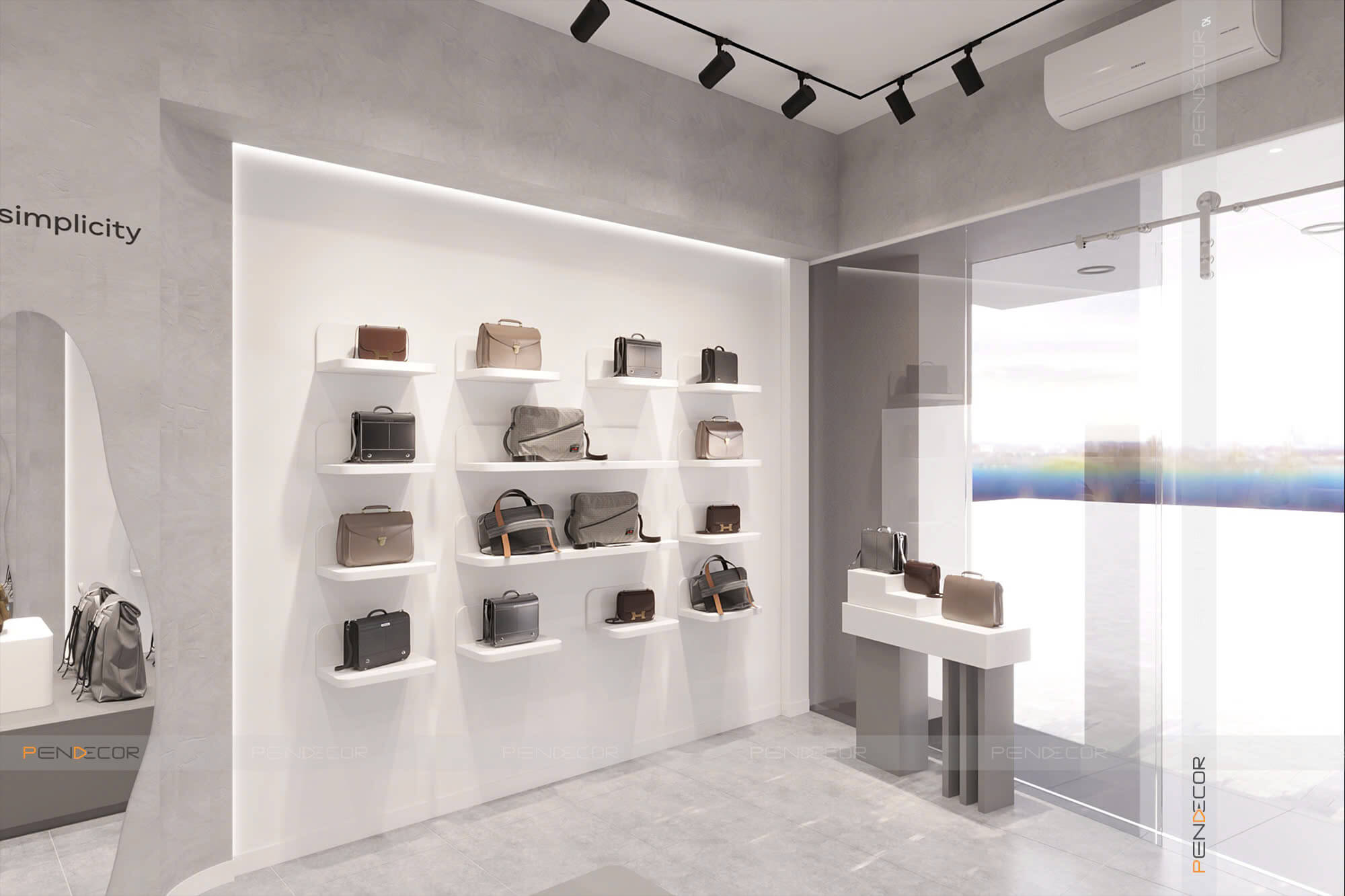 Thiết Kế Shop Phụ Kiện	DIM