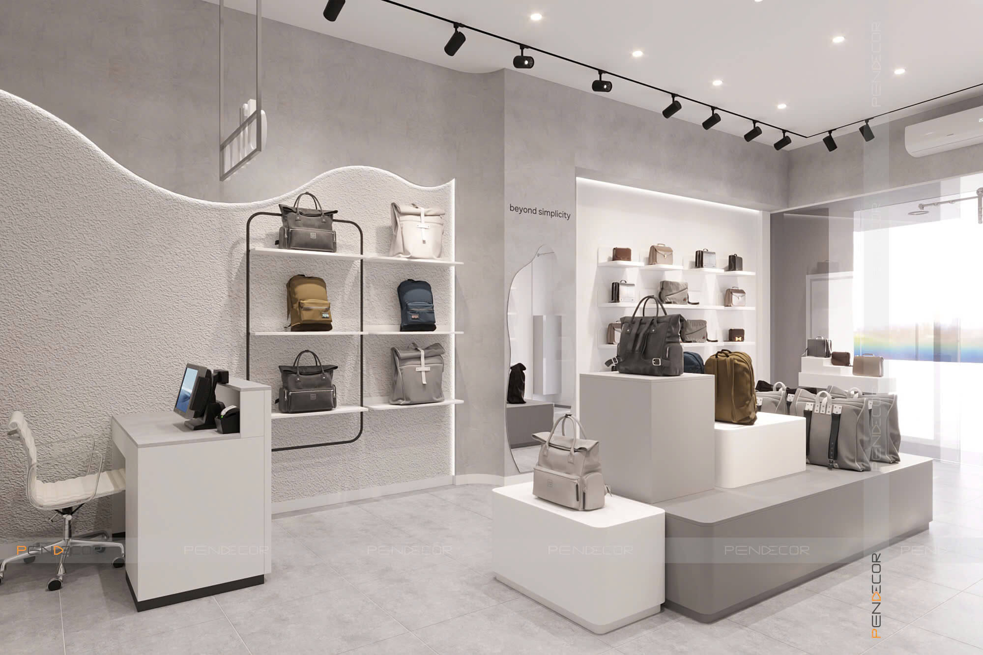 Thiết Kế Shop Phụ Kiện	DIM