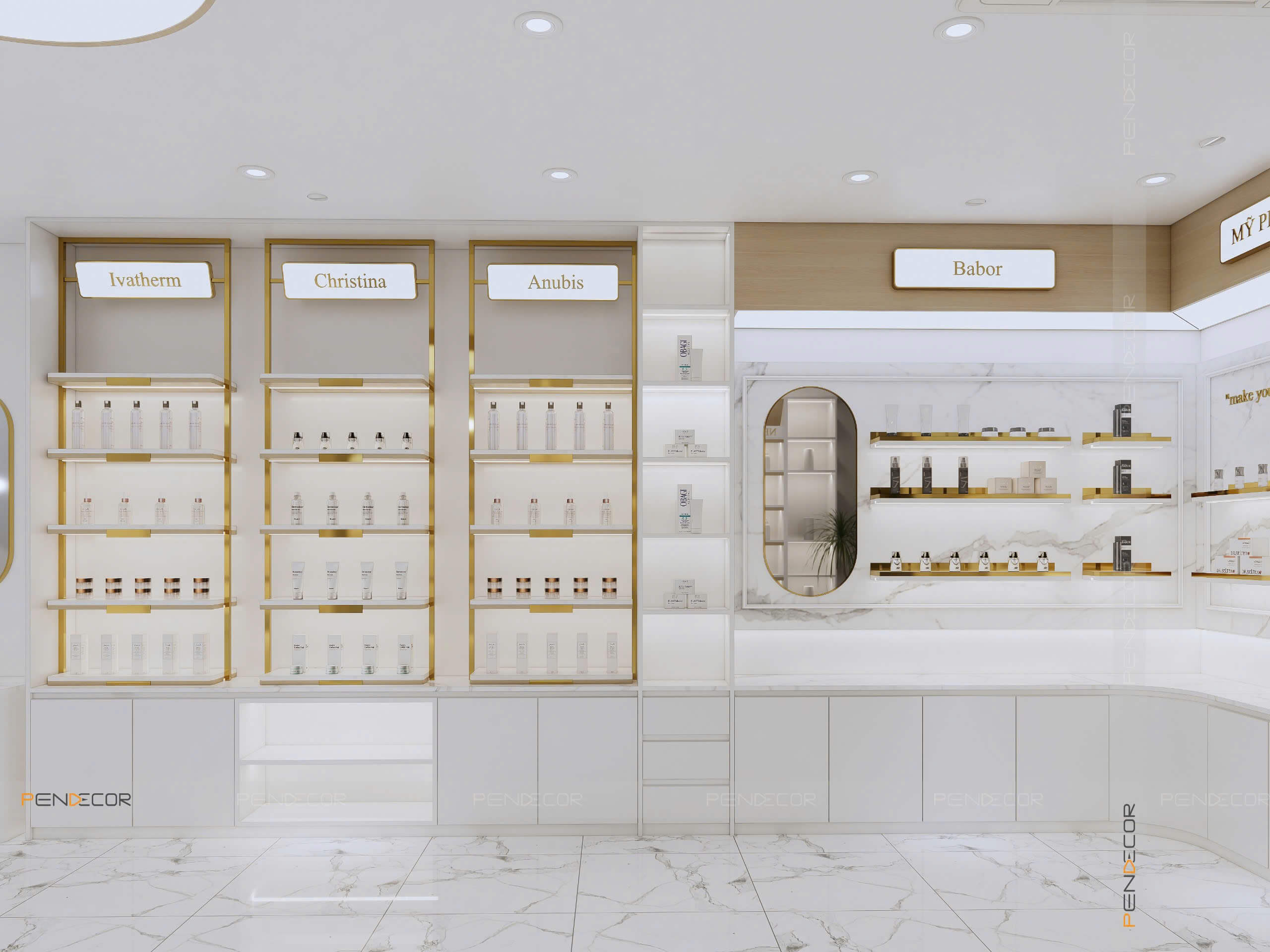 Thiết Kế Spa Trang Beauty Cosmetic