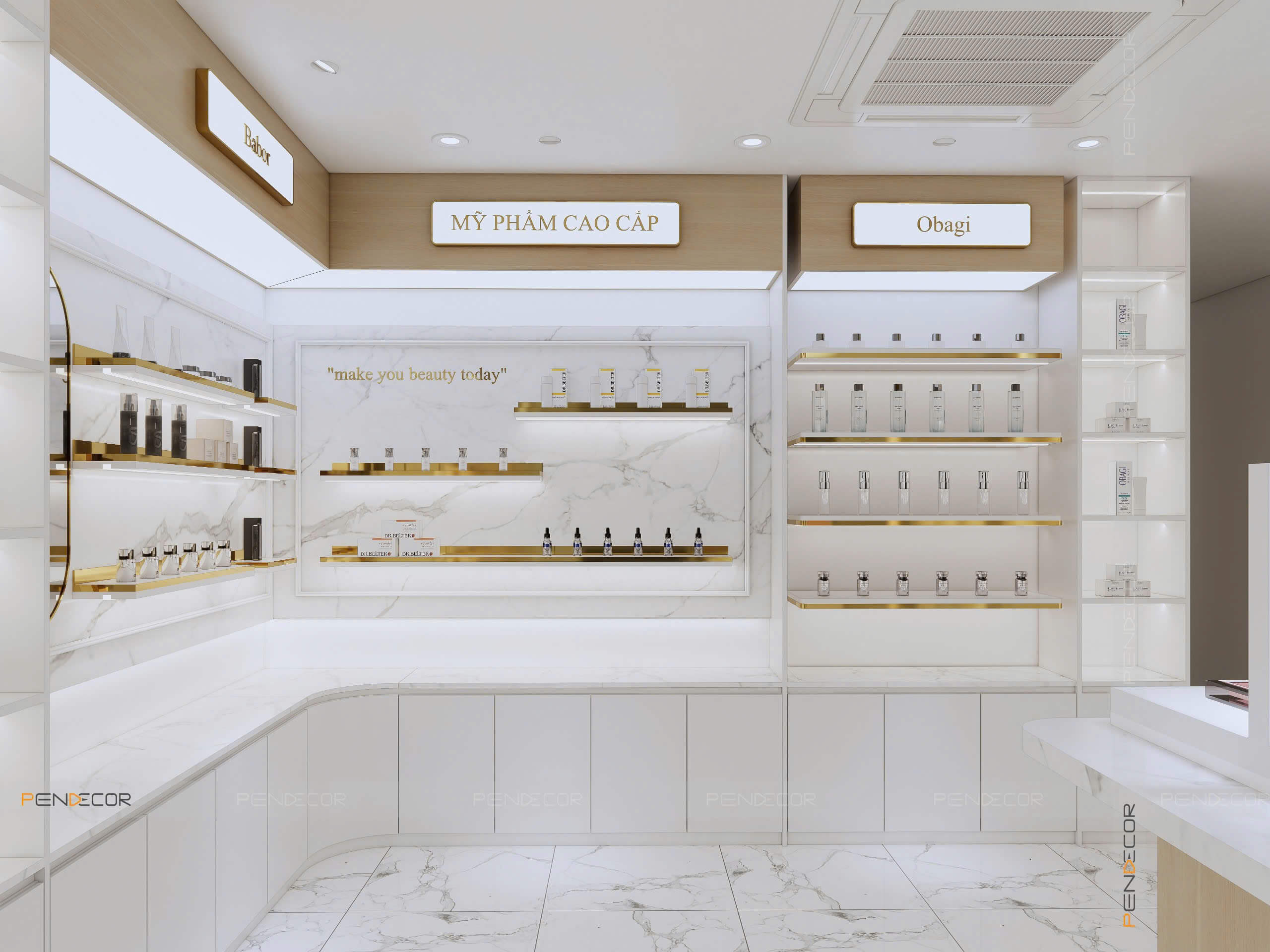 Thiết Kế Spa Trang Beauty Cosmetic