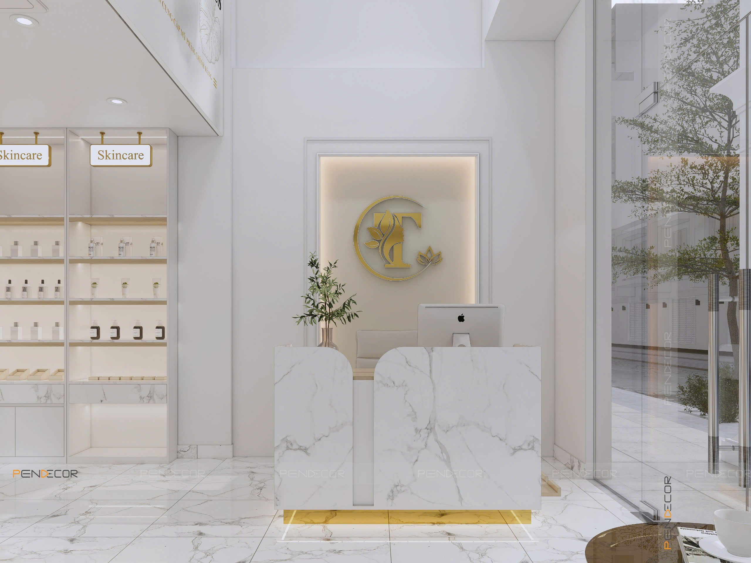 Thiết Kế Spa Trang Beauty Cosmetic