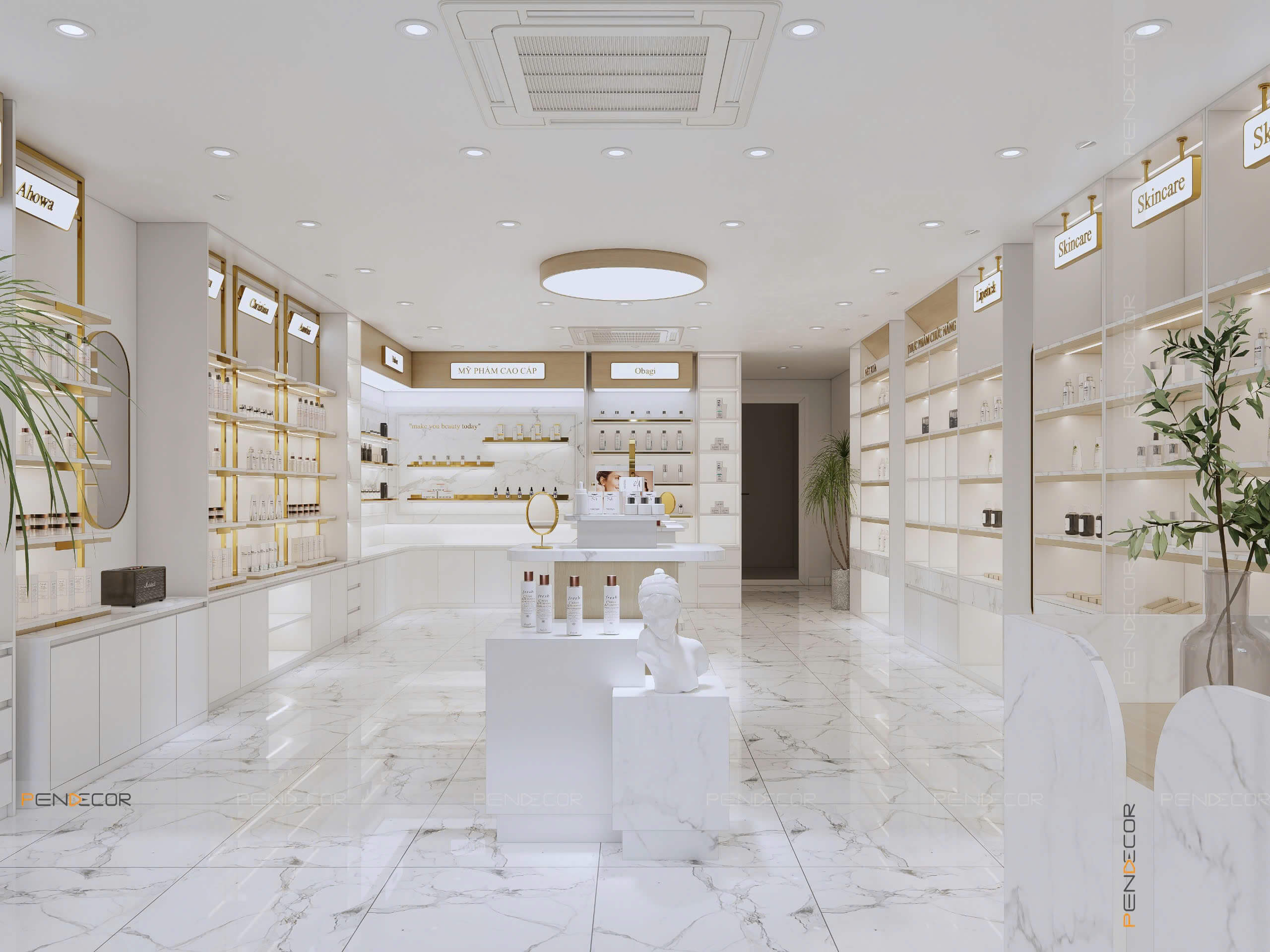 Thiết Kế Spa Trang Beauty Cosmetic