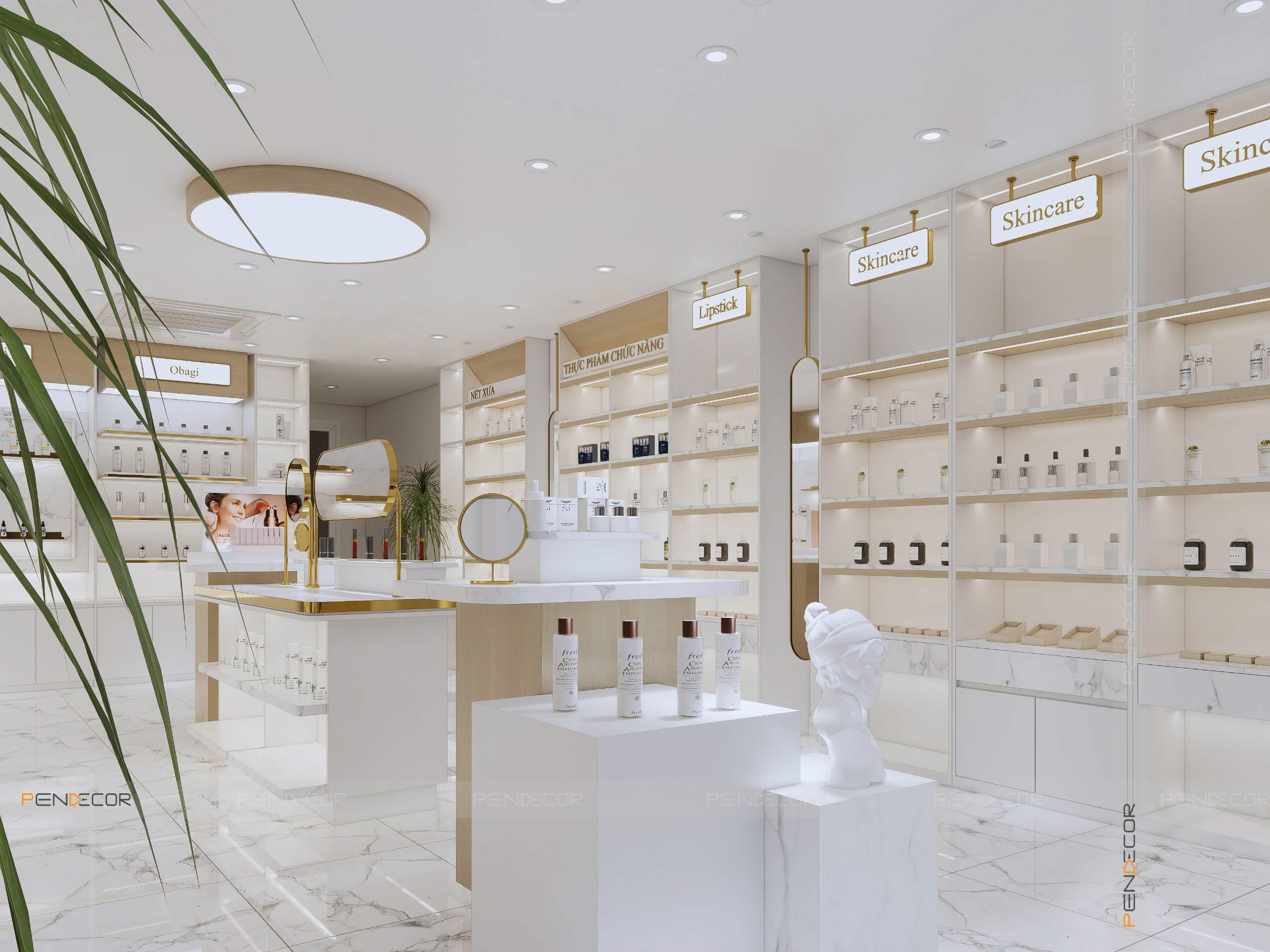 Thiết Kế Spa Trang Beauty Cosmetic