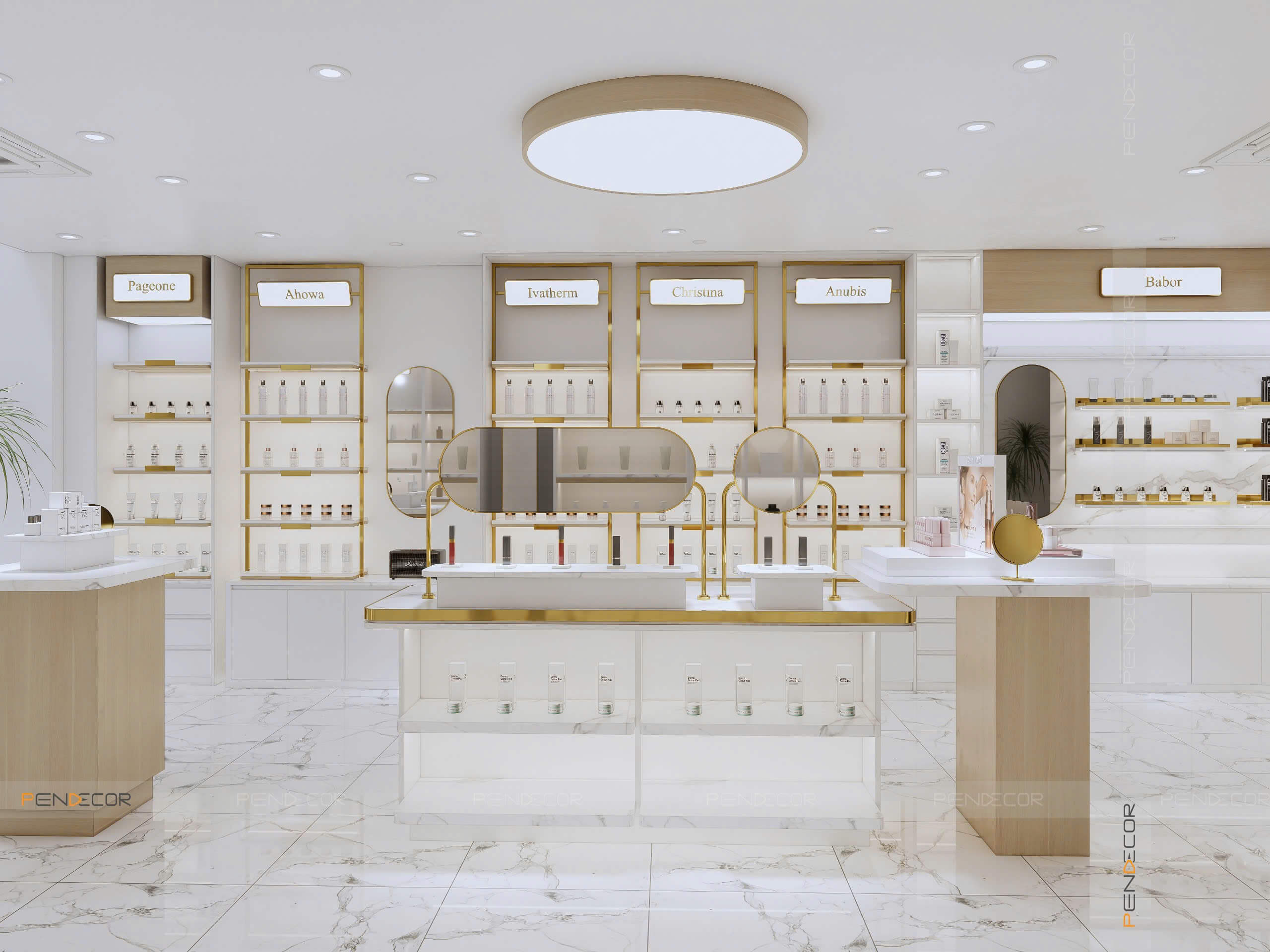 Thiết Kế Spa Trang Beauty Cosmetic