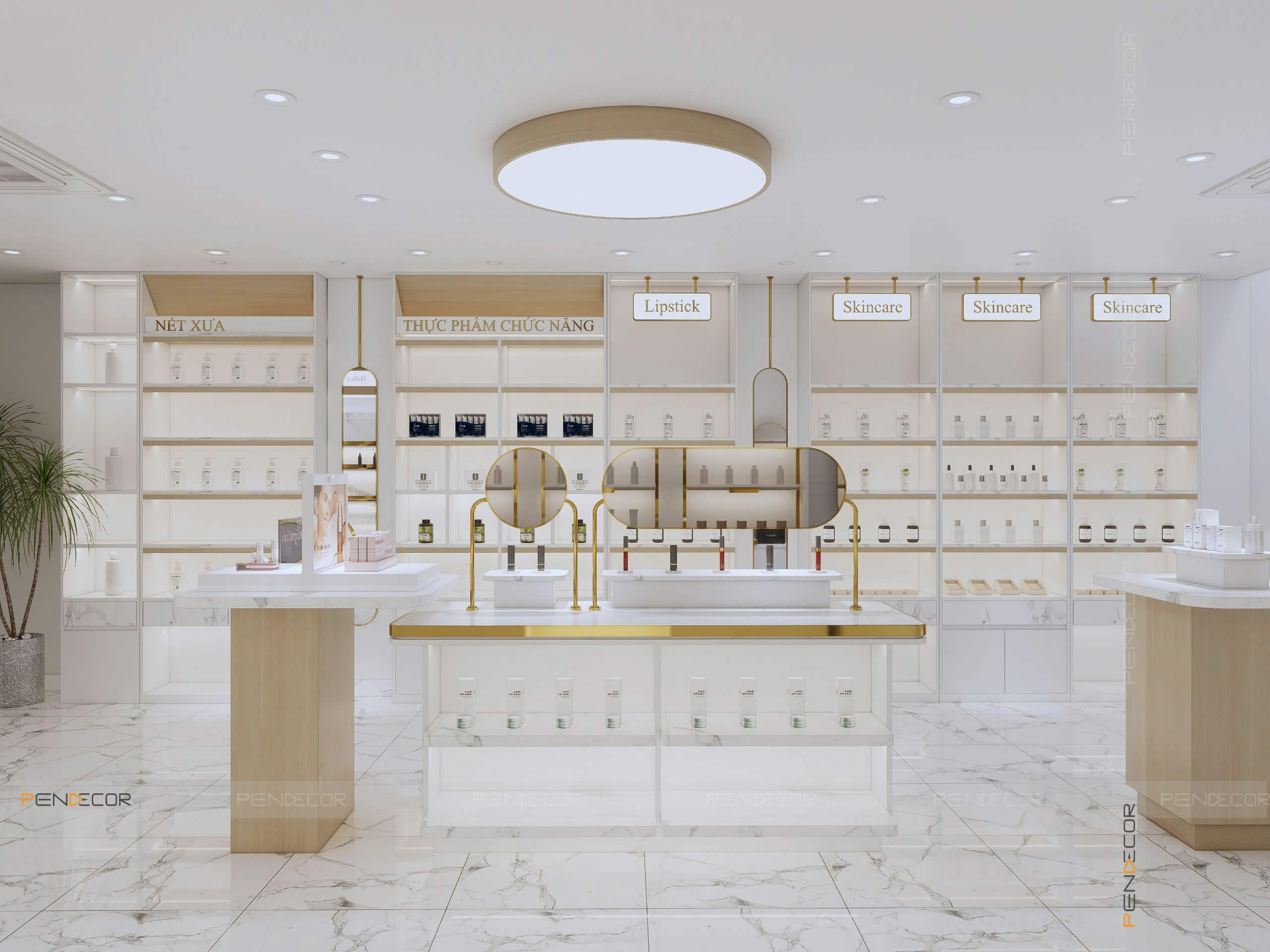 Thiết Kế Spa Trang Beauty Cosmetic