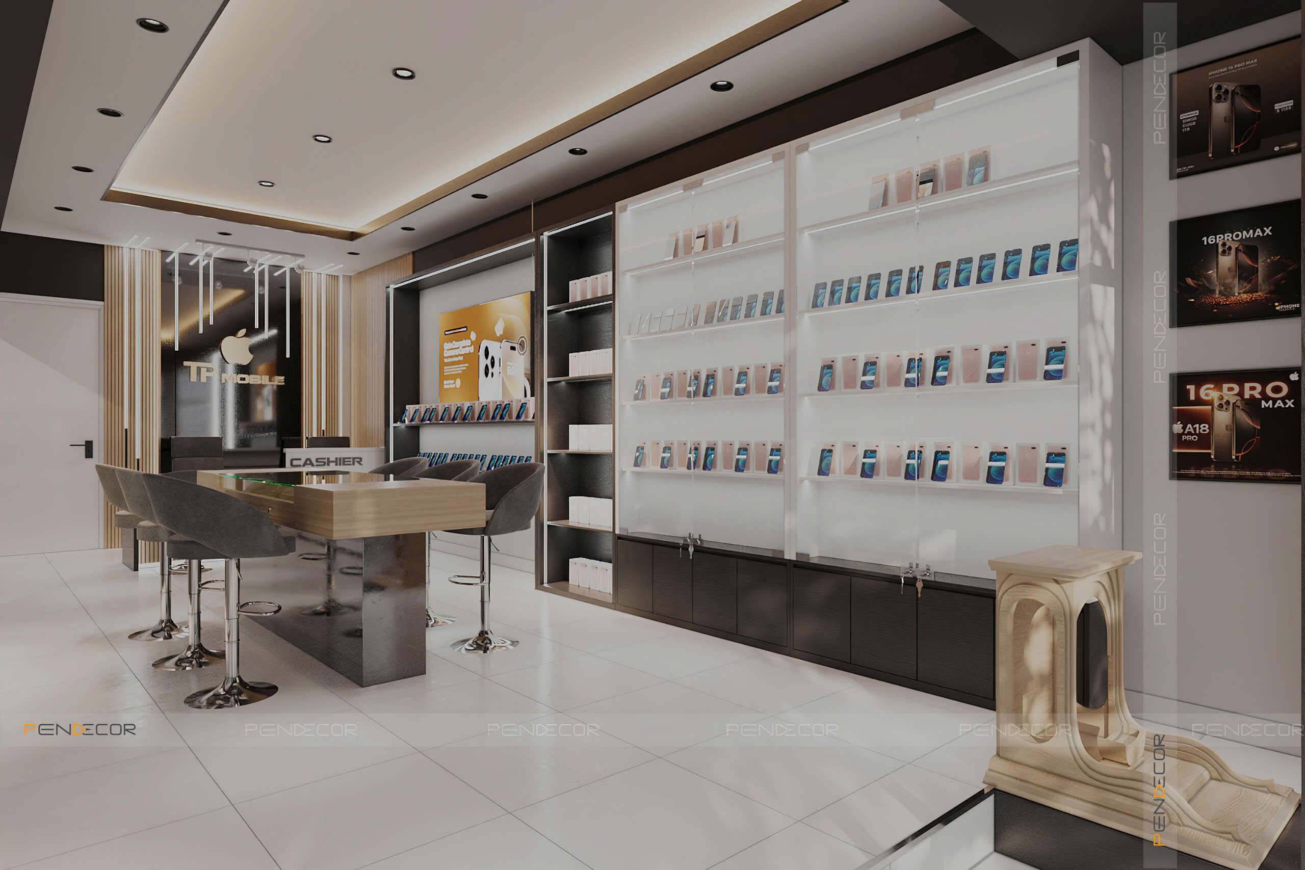 Thiết Kế Shop Điện Thoại TP Mobile