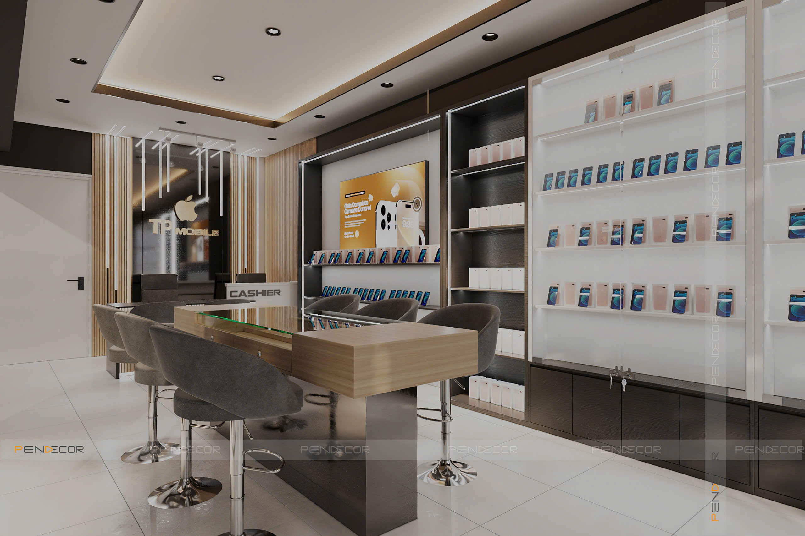 Thiết Kế Shop Điện Thoại TP Mobile