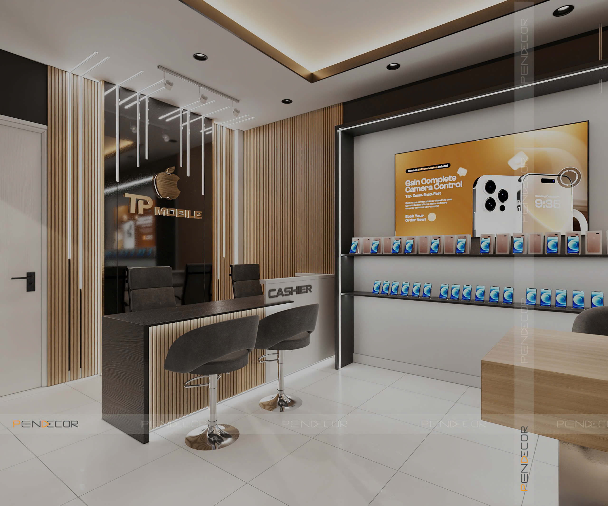 Thiết Kế Shop Điện Thoại TP Mobile