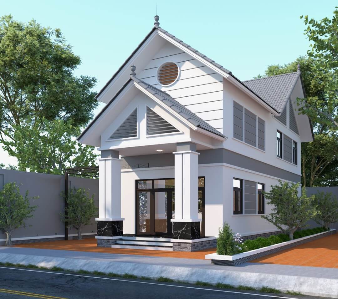 mặt tiền gác lửng Pendecor