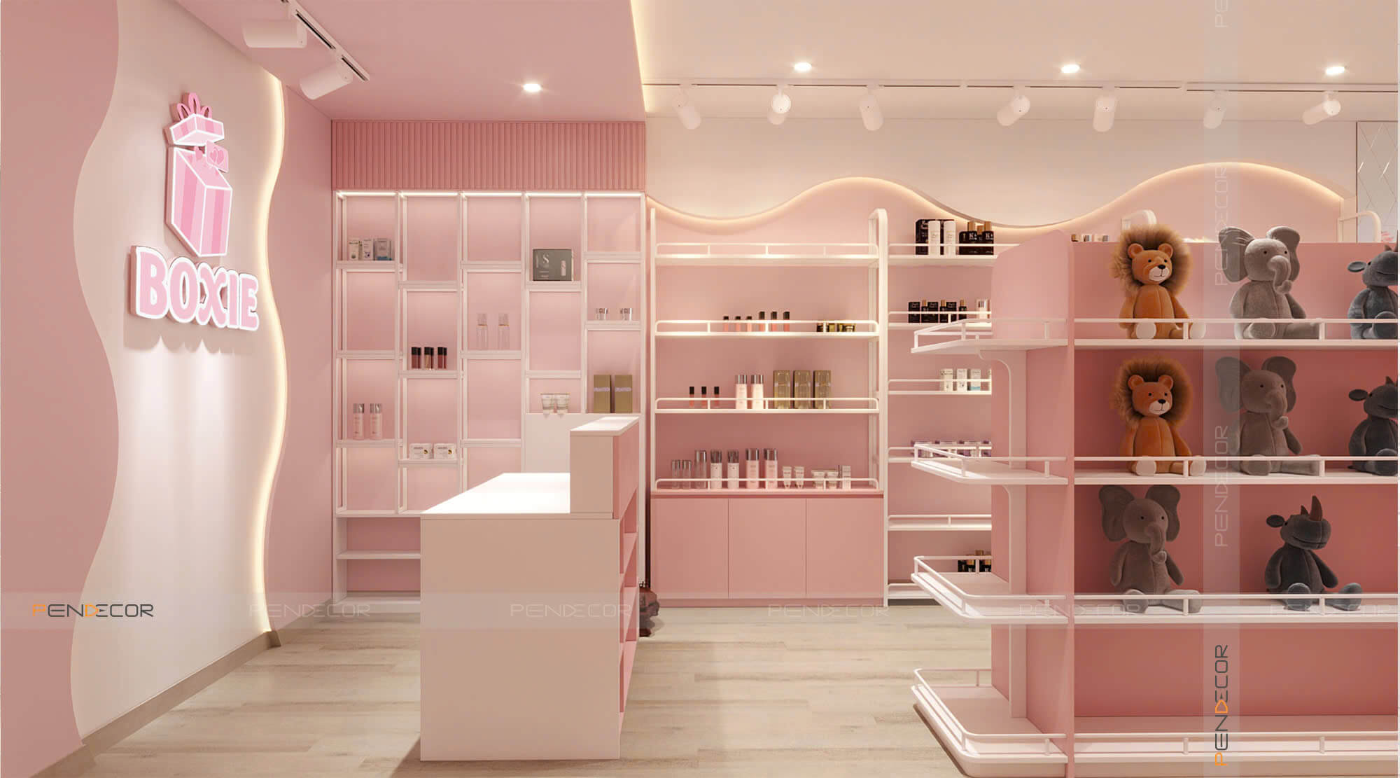 Thiết Kế Shop Phụ Kiện Boxie