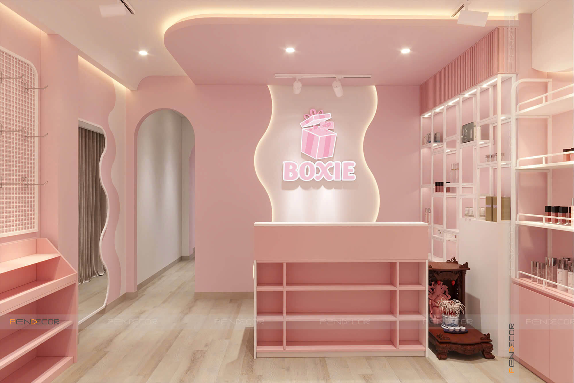 Thiết Kế Shop Phụ Kiện Boxie