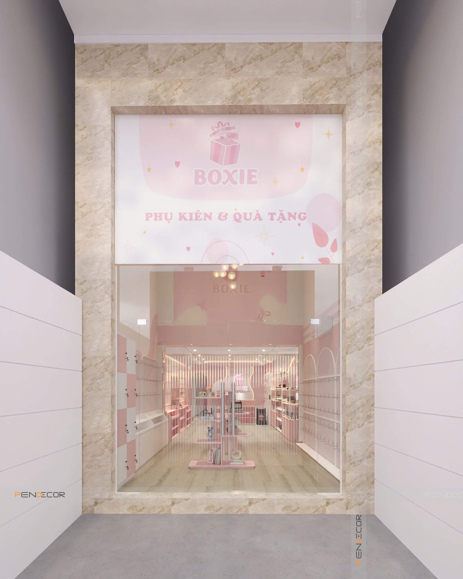 Thiết Kế Shop Phụ Kiện Boxie