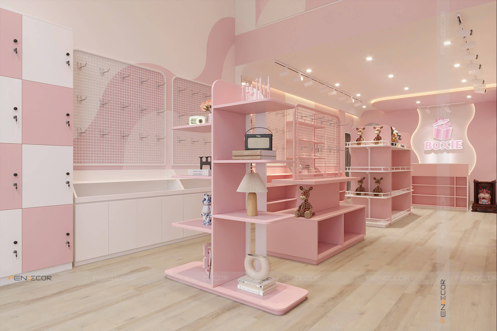 Thiết Kế Shop Phụ Kiện Boxie