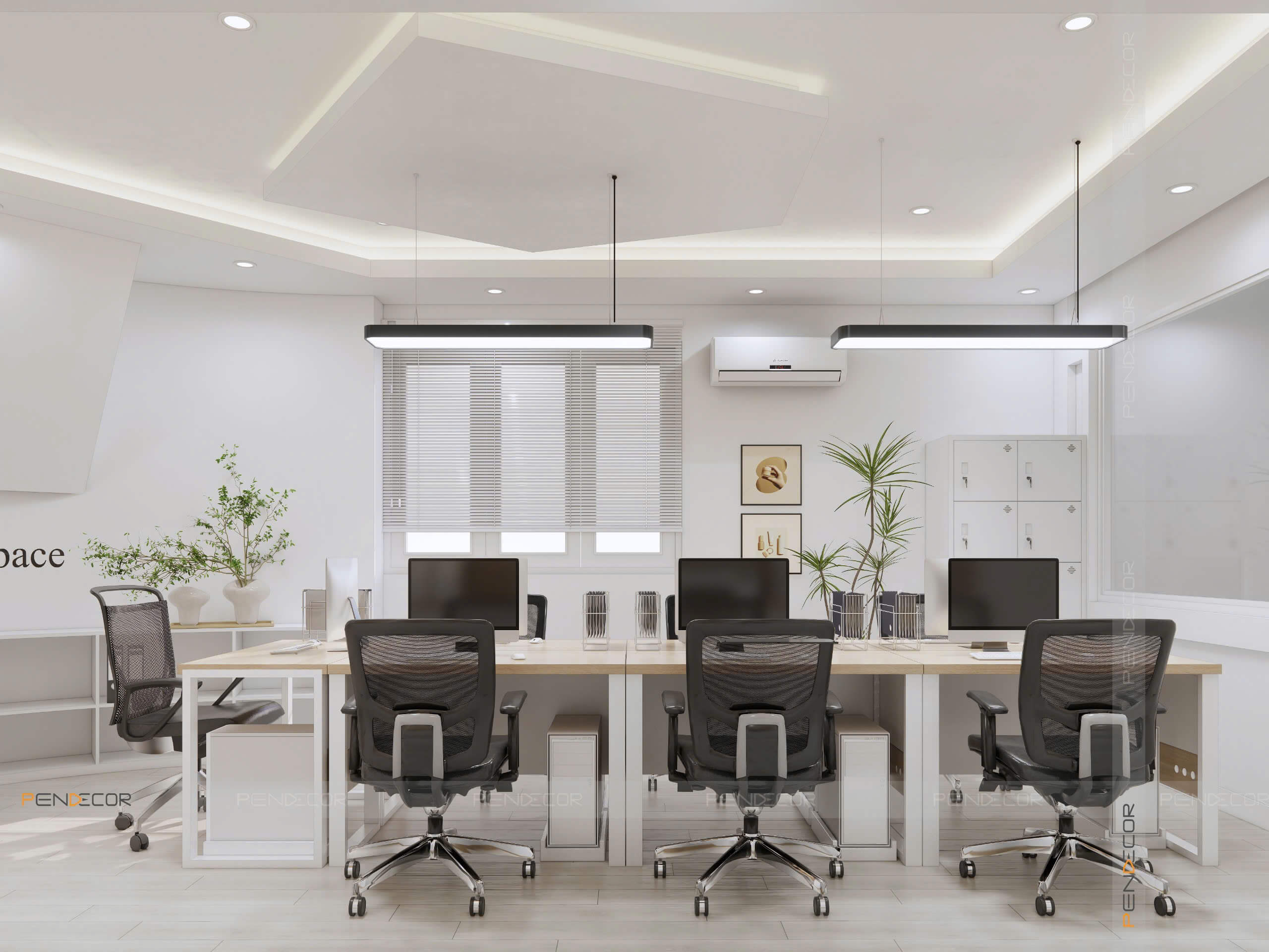 Thiết Kế Nội Thất Văn Phòng TK Cosmetic