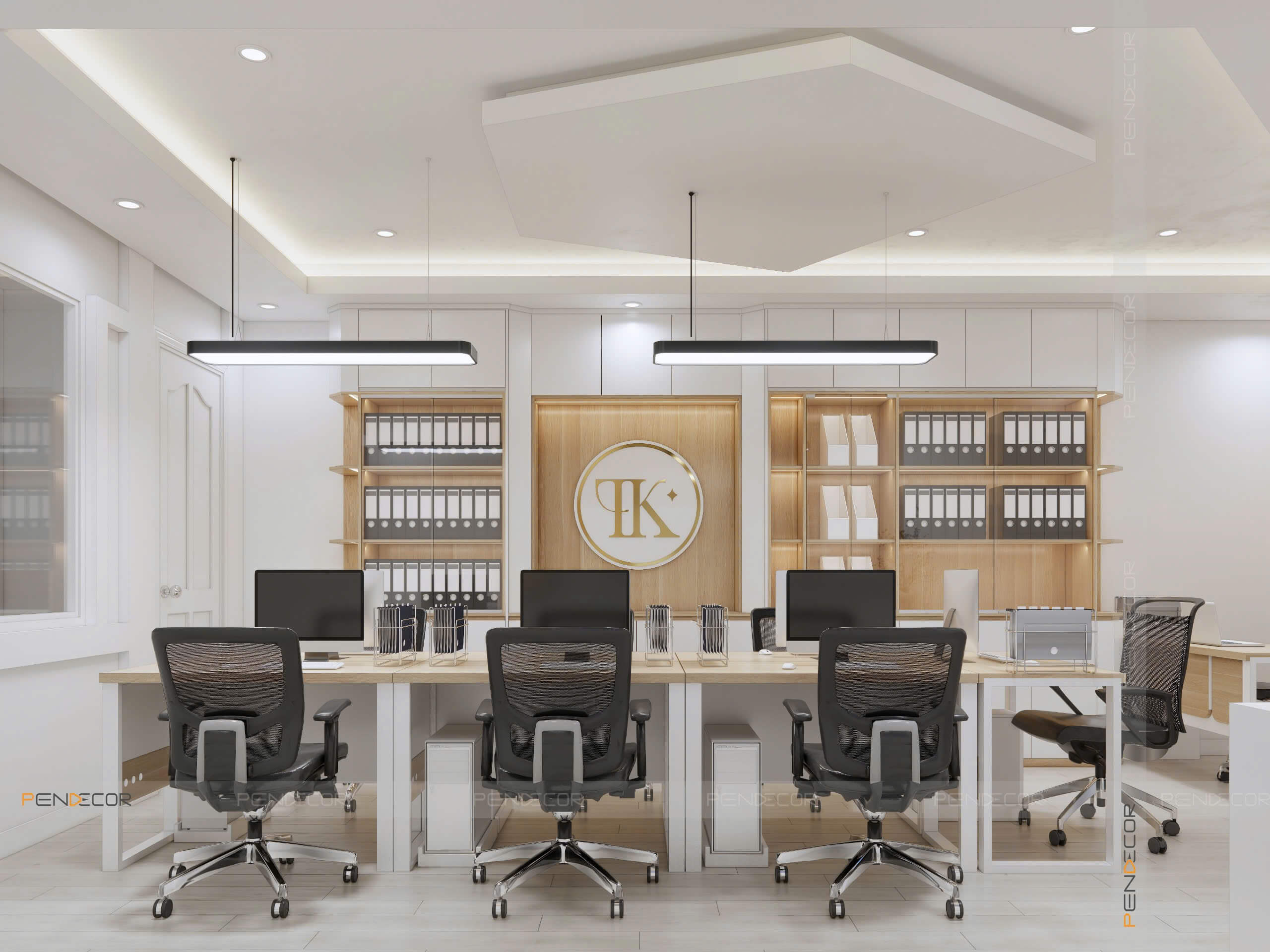 Thiết Kế Nội Thất Văn Phòng TK Cosmetic