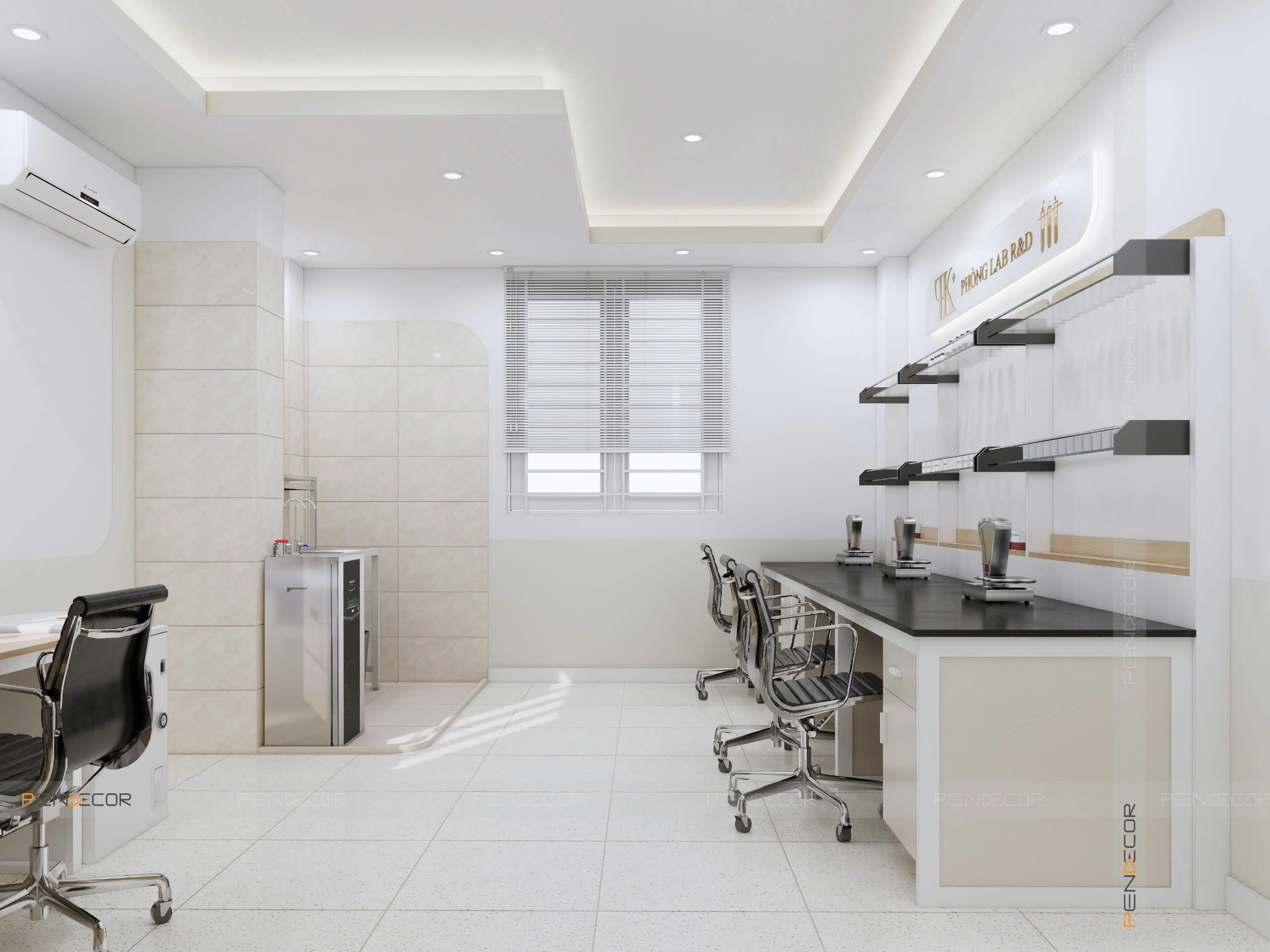 Thiết Kế Nội Thất Văn Phòng TK Cosmetic