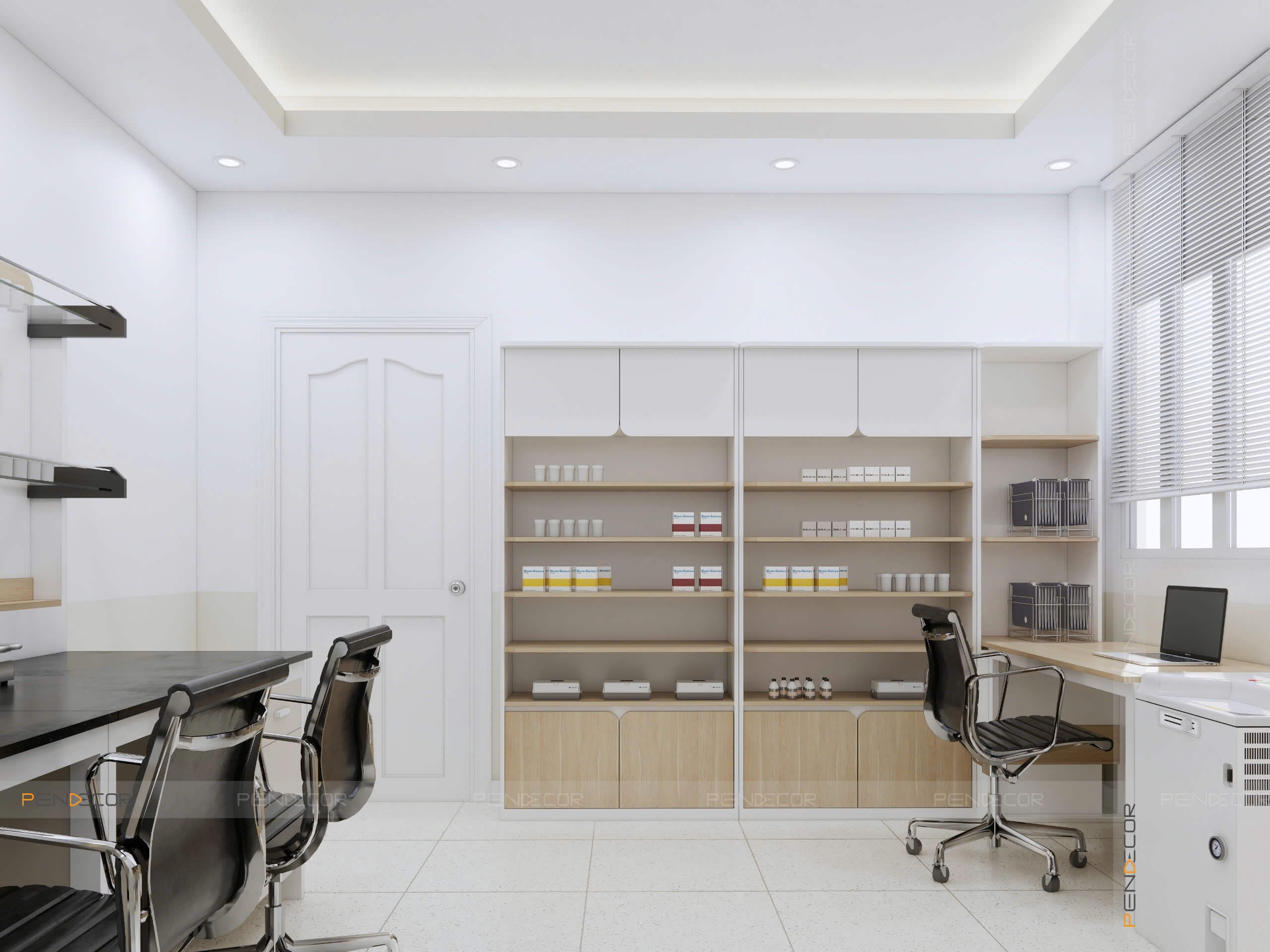 Thiết Kế Nội Thất Văn Phòng TK Cosmetic