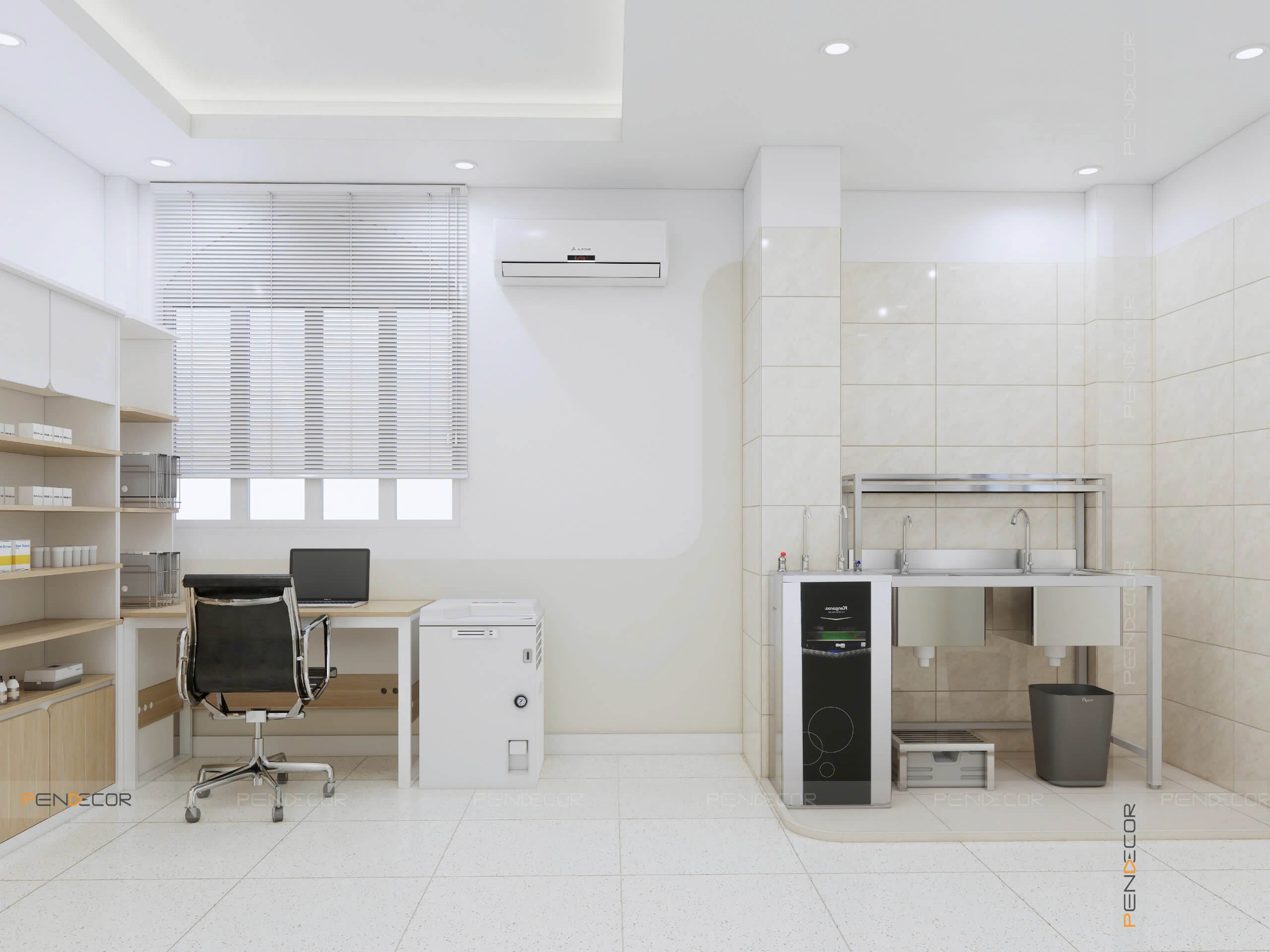 Thiết Kế Nội Thất Văn Phòng TK Cosmetic