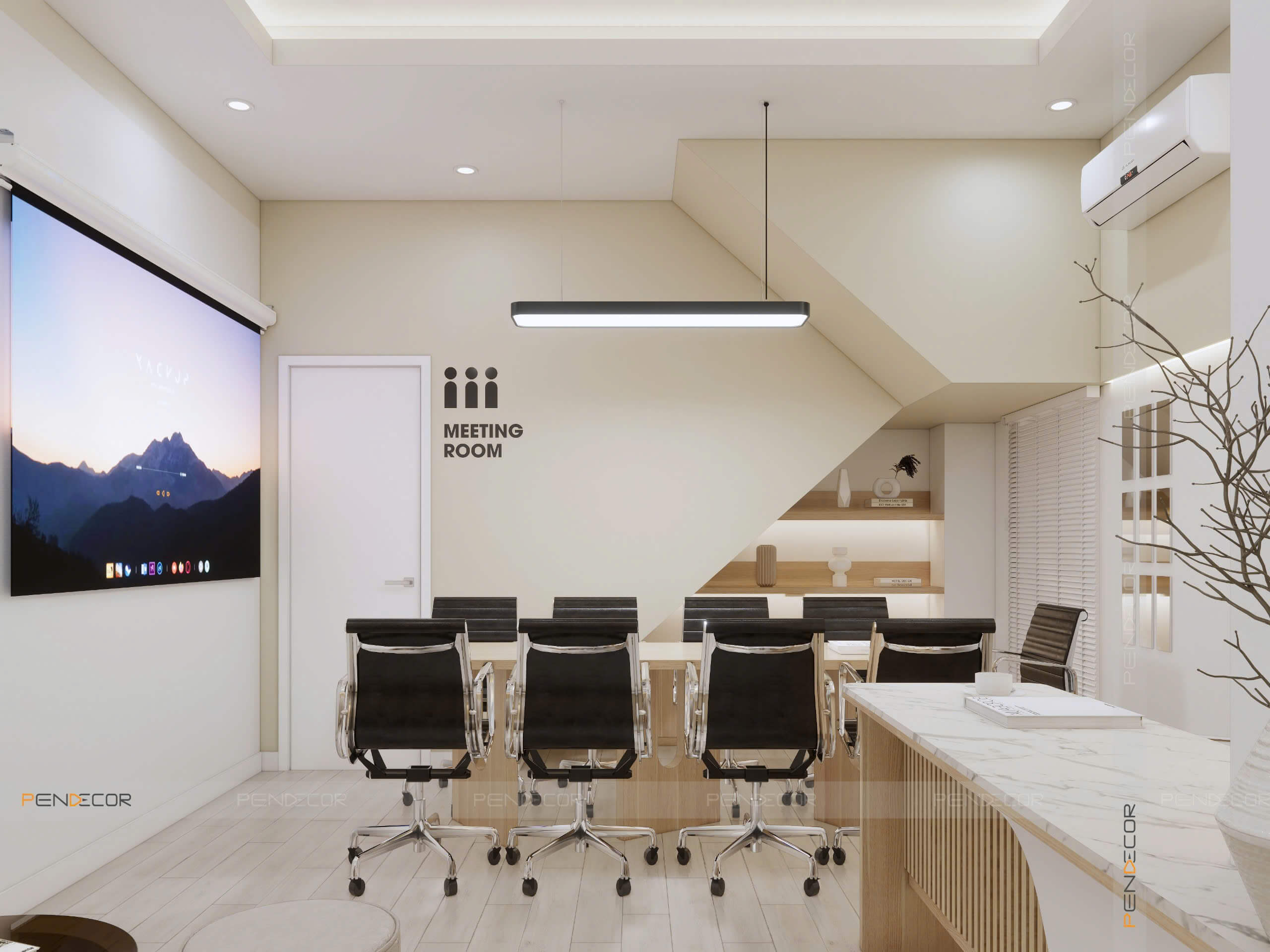 Thiết Kế Nội Thất Văn Phòng TK Cosmetic