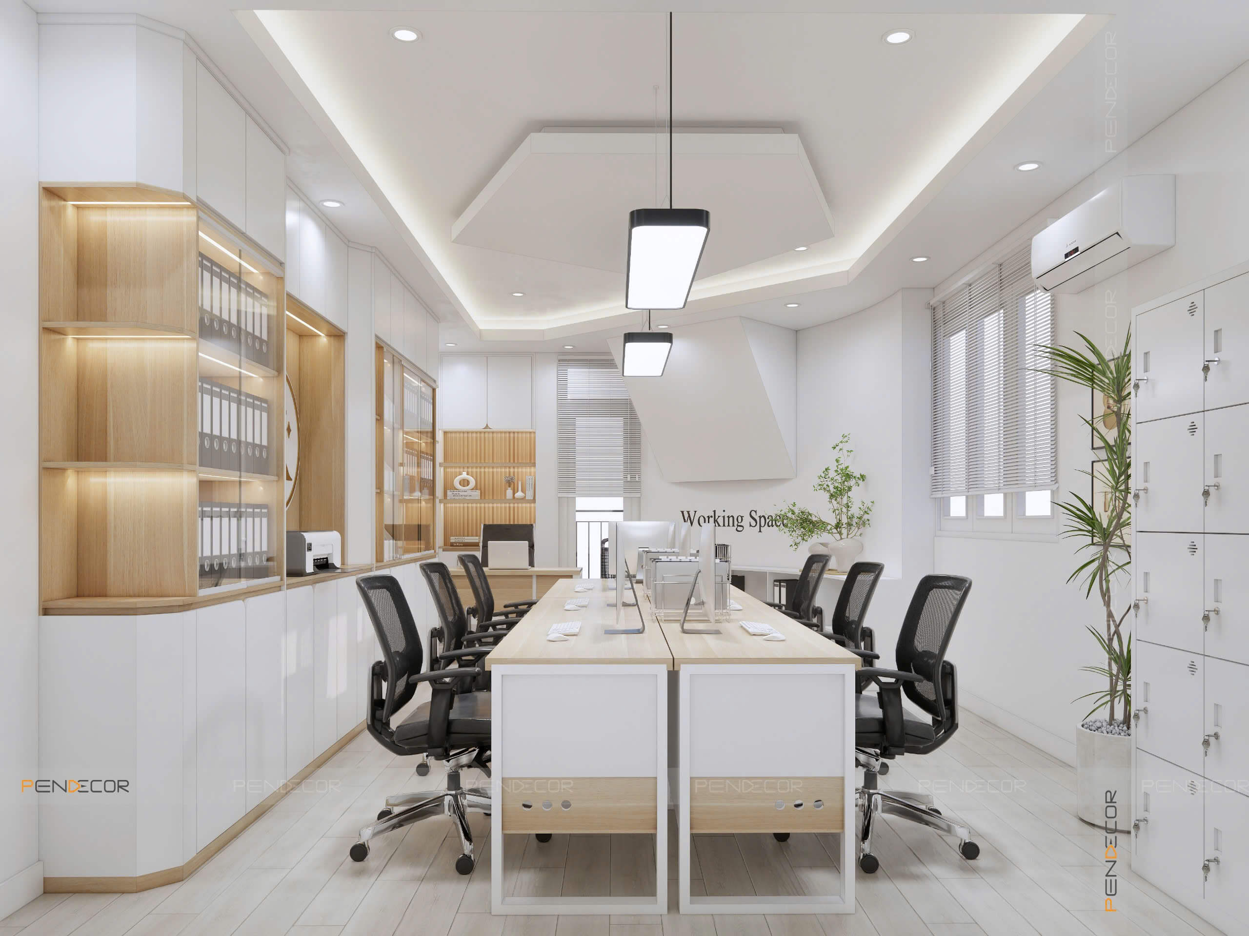 Thiết Kế Nội Thất Văn Phòng TK Cosmetic