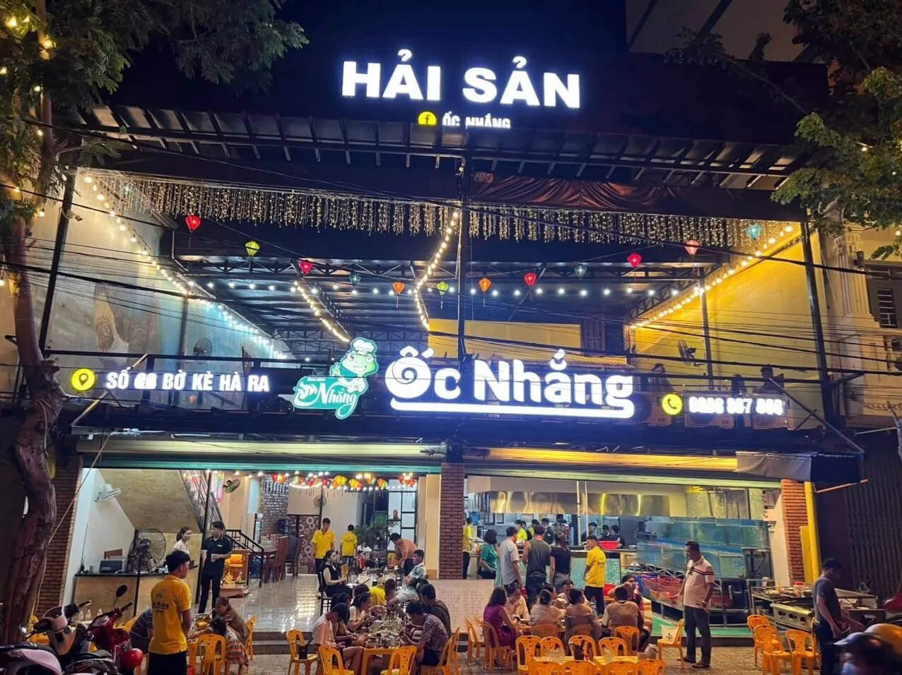 thiết kế quán ốc Pendecor