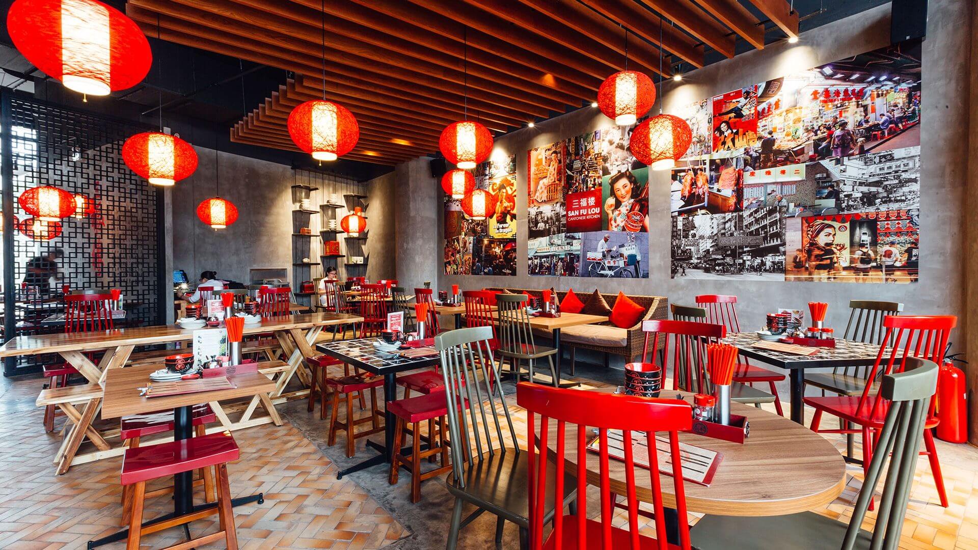 thiết kế quán ốc đẹp