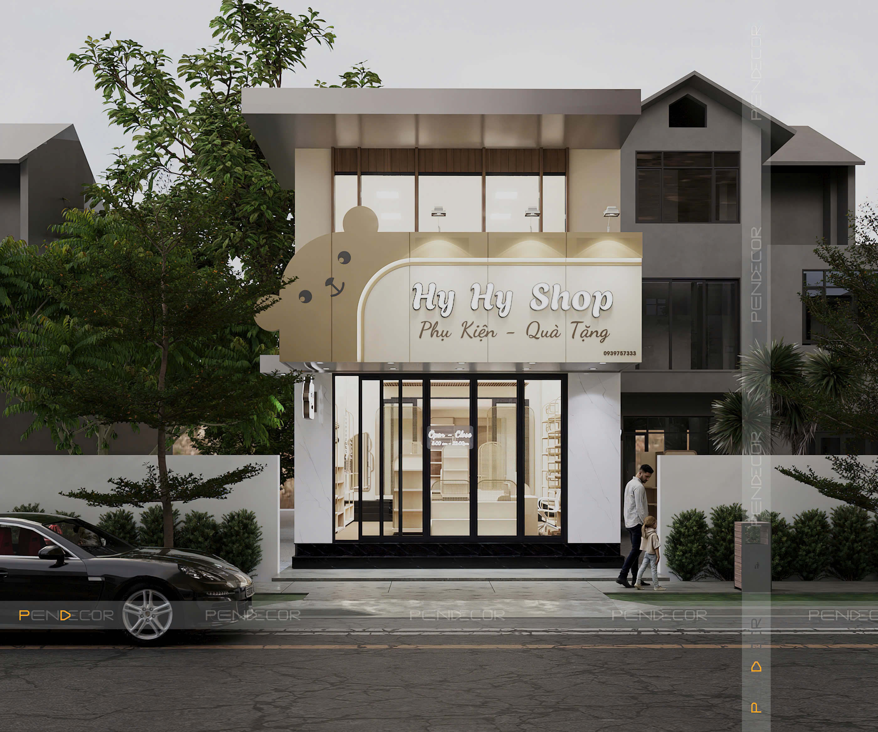 Thiết Kế Shop Phụ Kiện HYHY