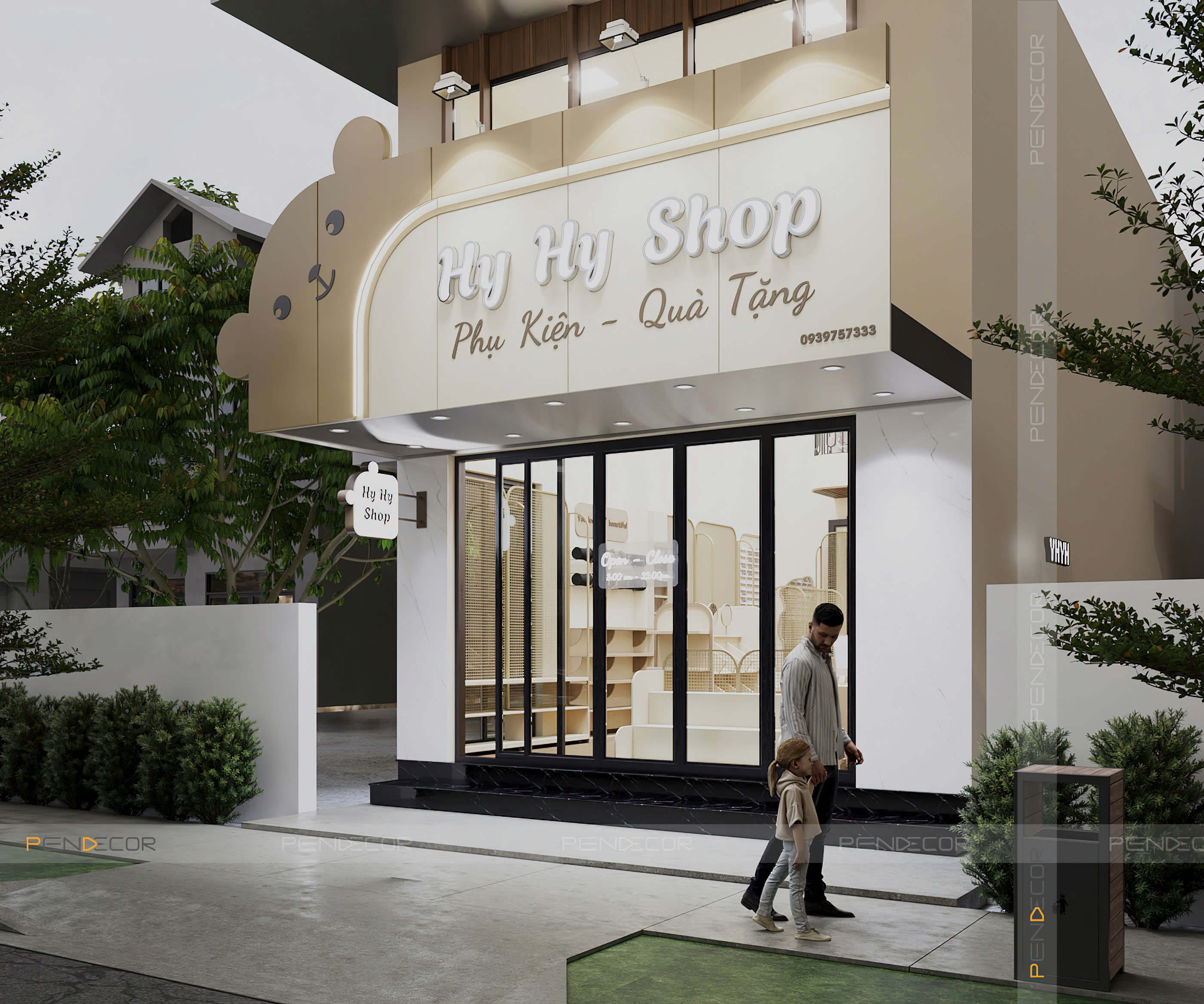 Thiết Kế Shop Phụ Kiện HYHY
