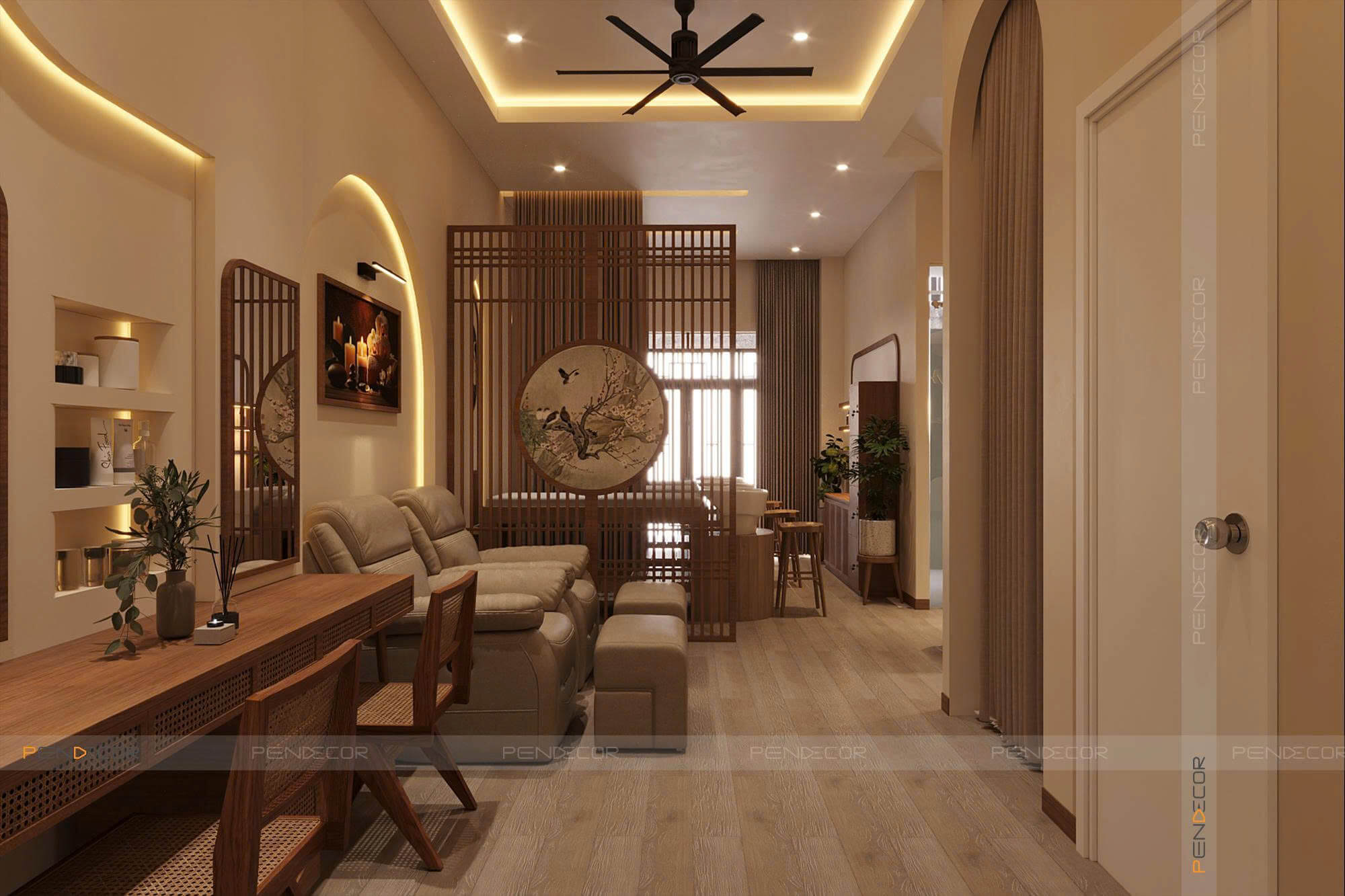 Thiết Kế Spa Mộc Bee