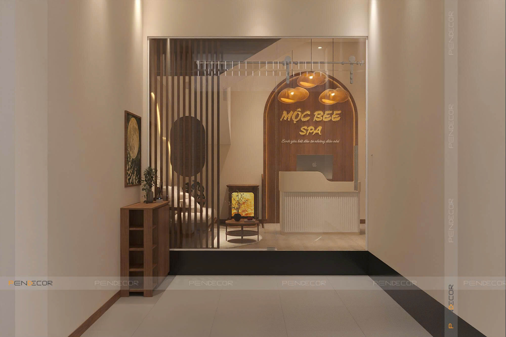 Thiết Kế Spa Mộc Bee