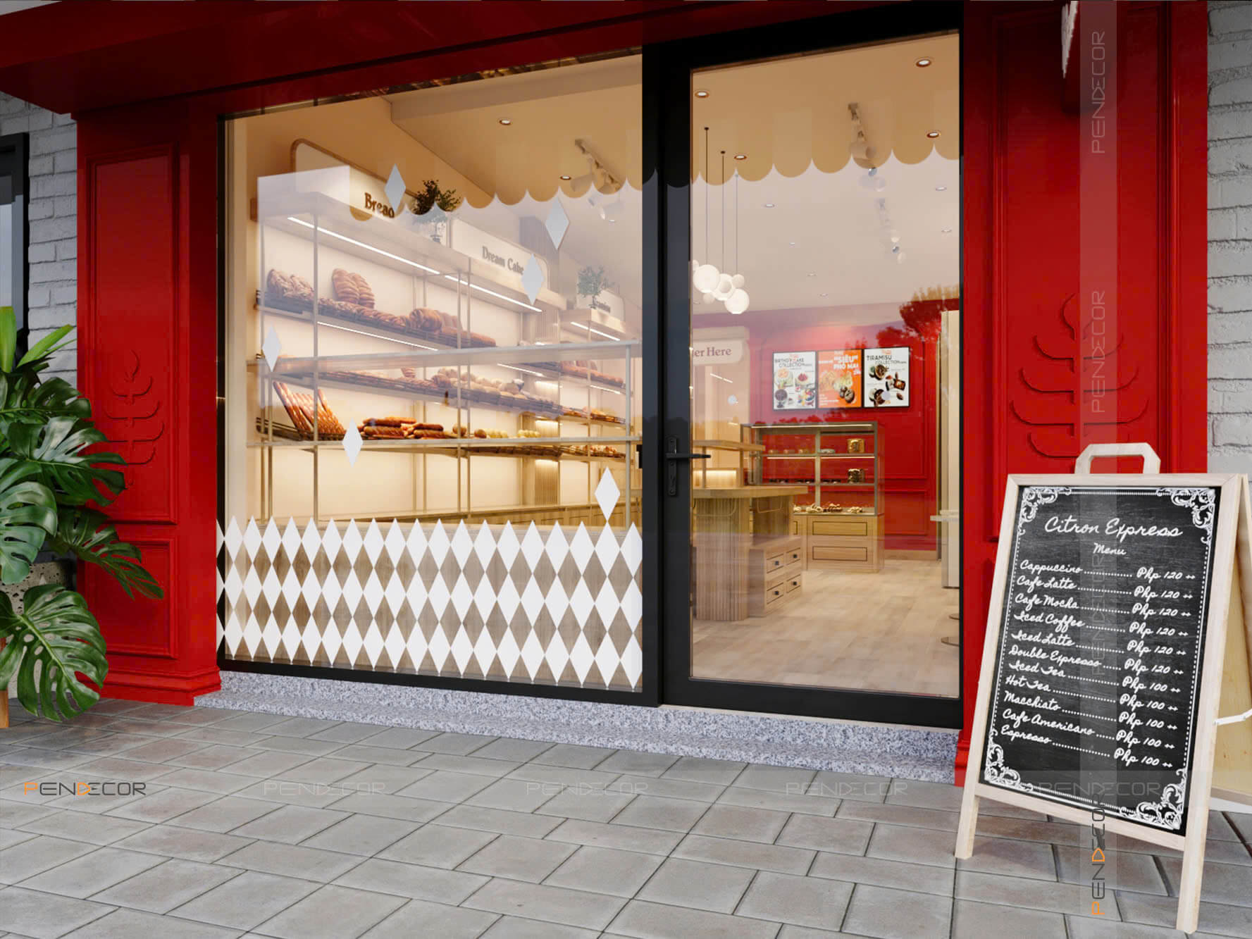 Thiết Kế Tiệm Bánh Friendship