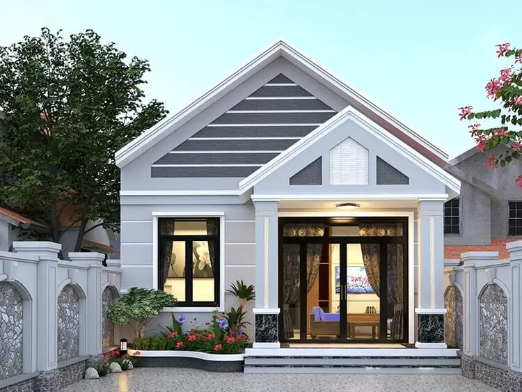 hình ảnh mặt tiền nhà ống Pendecor