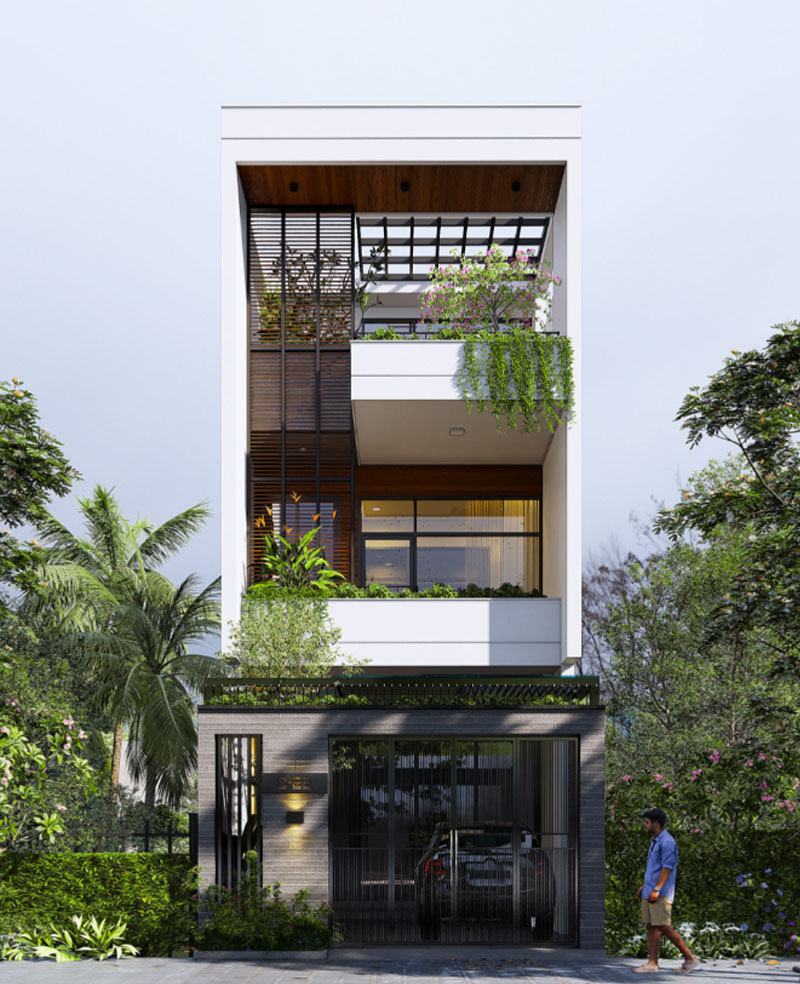 5x16m nhà ống 2 mặt tiền Pendecor