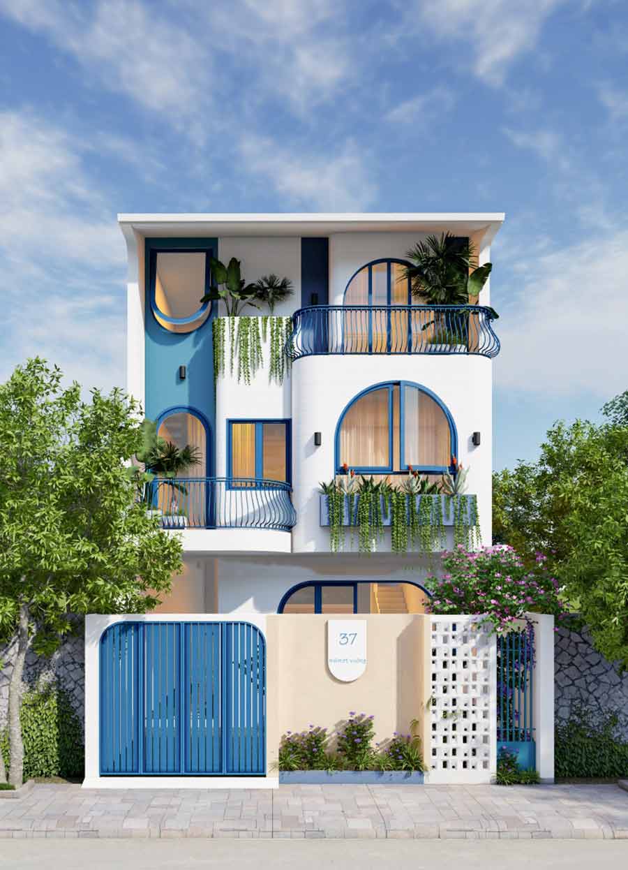 các mẫu mặt tiền nhà ống Pendecor