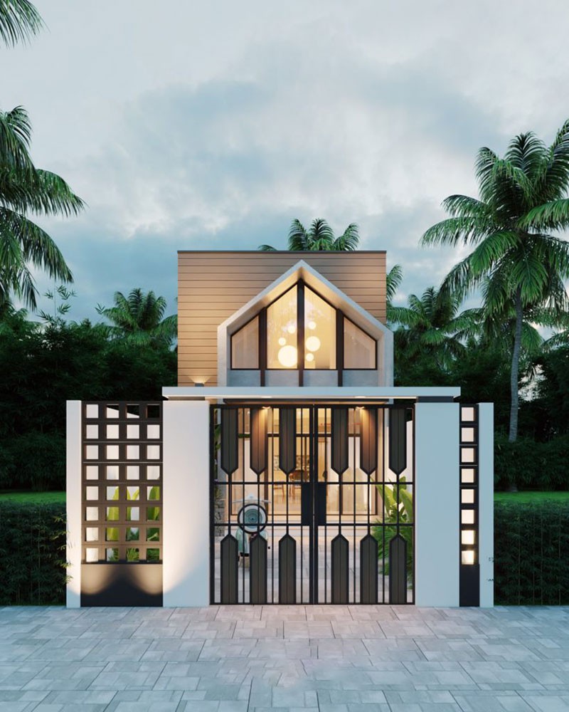 các mẫu mặt tiền nhà ống đẹp Pendecor