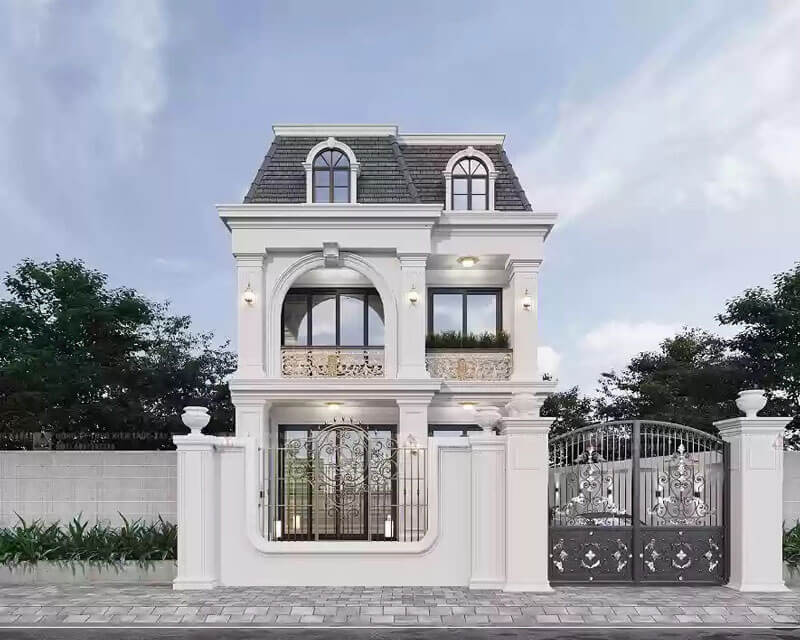 mẫu nhà 2 tầng 5m Pendecor