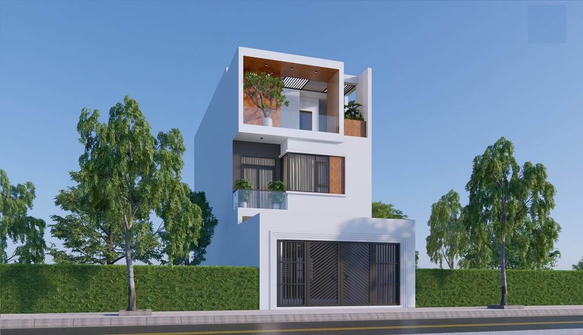 5x20m mẫu nhà ống đẹp 3 tầng 5m Pendecor