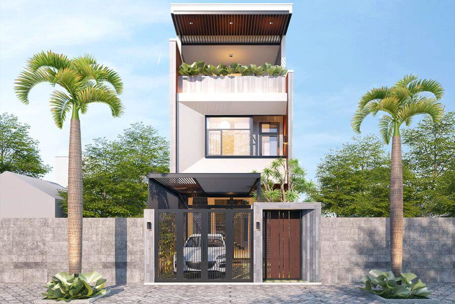 các kiểu mặt tiền nhà ống Pendecor