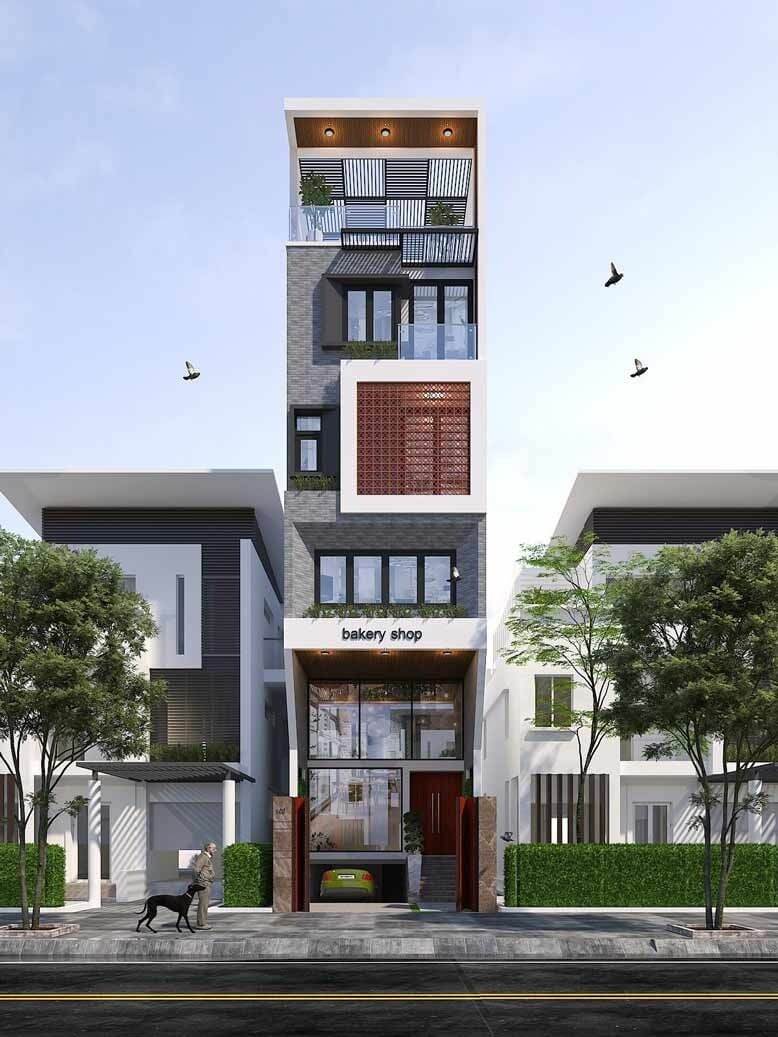 cửa mặt tiền nhà ống Pendecor