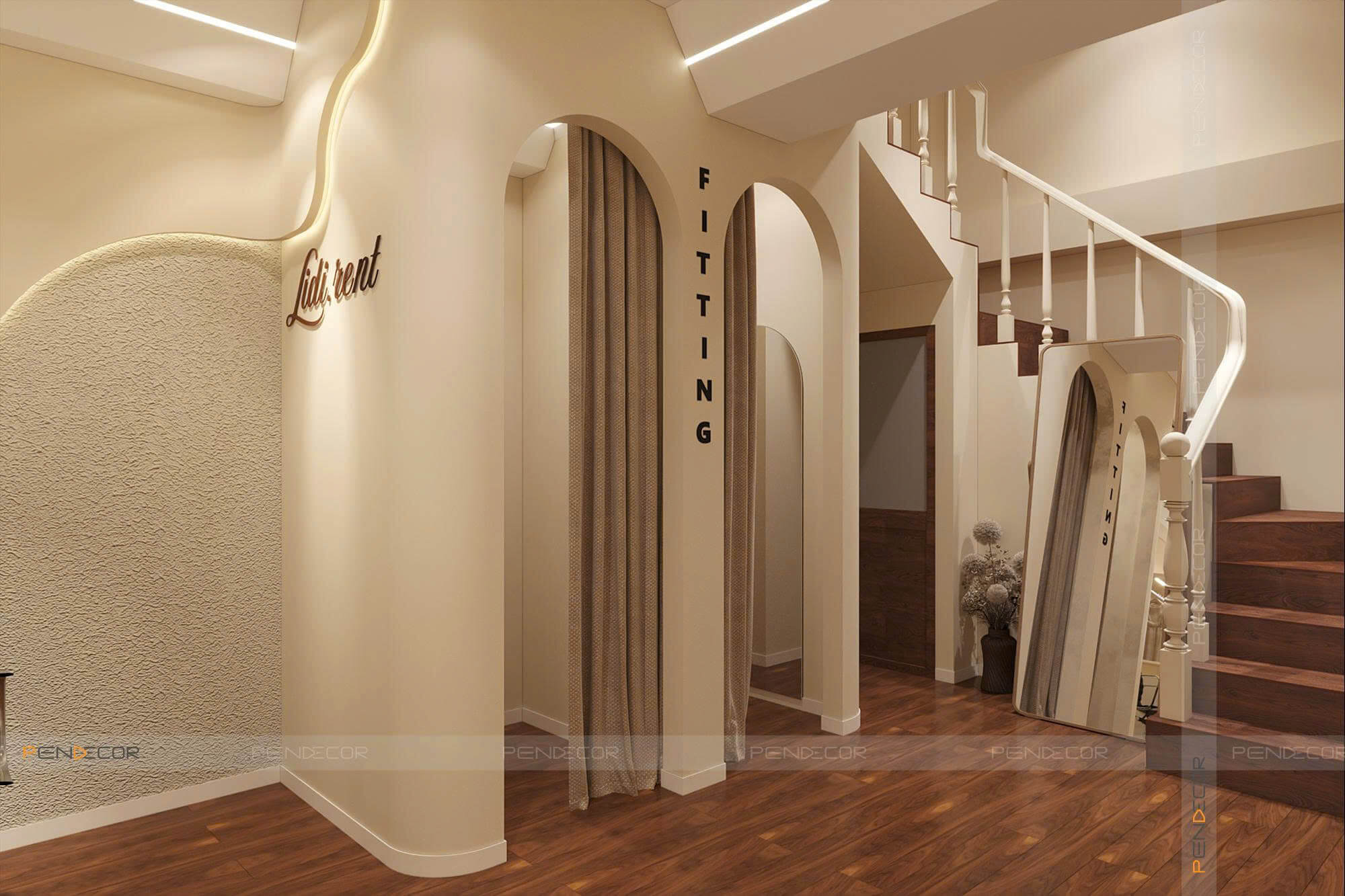 Thiết Kế Shop Thời Trang Nữ LIDI.RENT