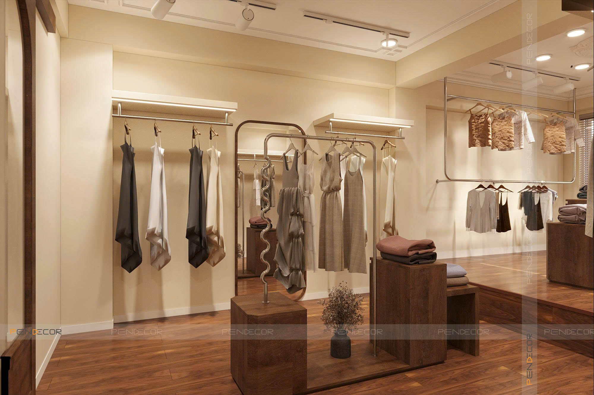 Thiết Kế Shop Thời Trang Nữ LIDI.RENT