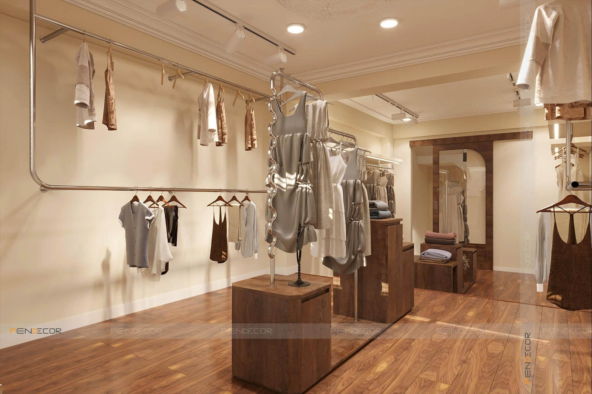 Thiết Kế Shop Thời Trang Nữ LIDI.RENT