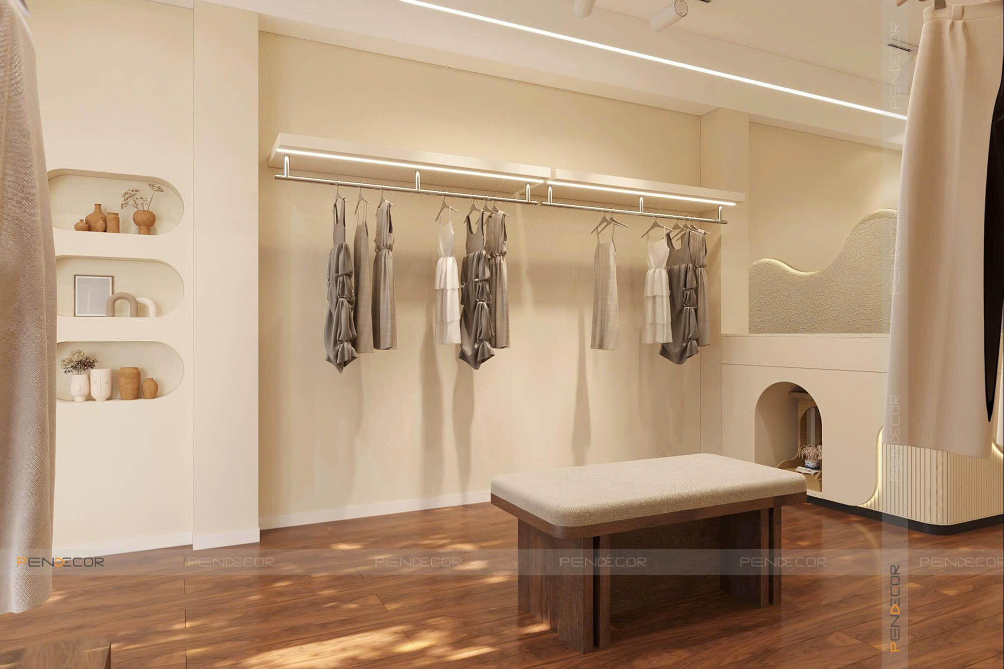 Thiết Kế Shop Thời Trang Nữ LIDI.RENT