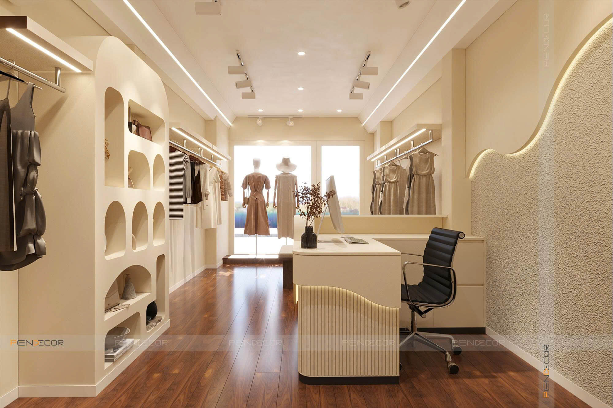 Thiết Kế Shop Thời Trang Nữ LIDI.RENT